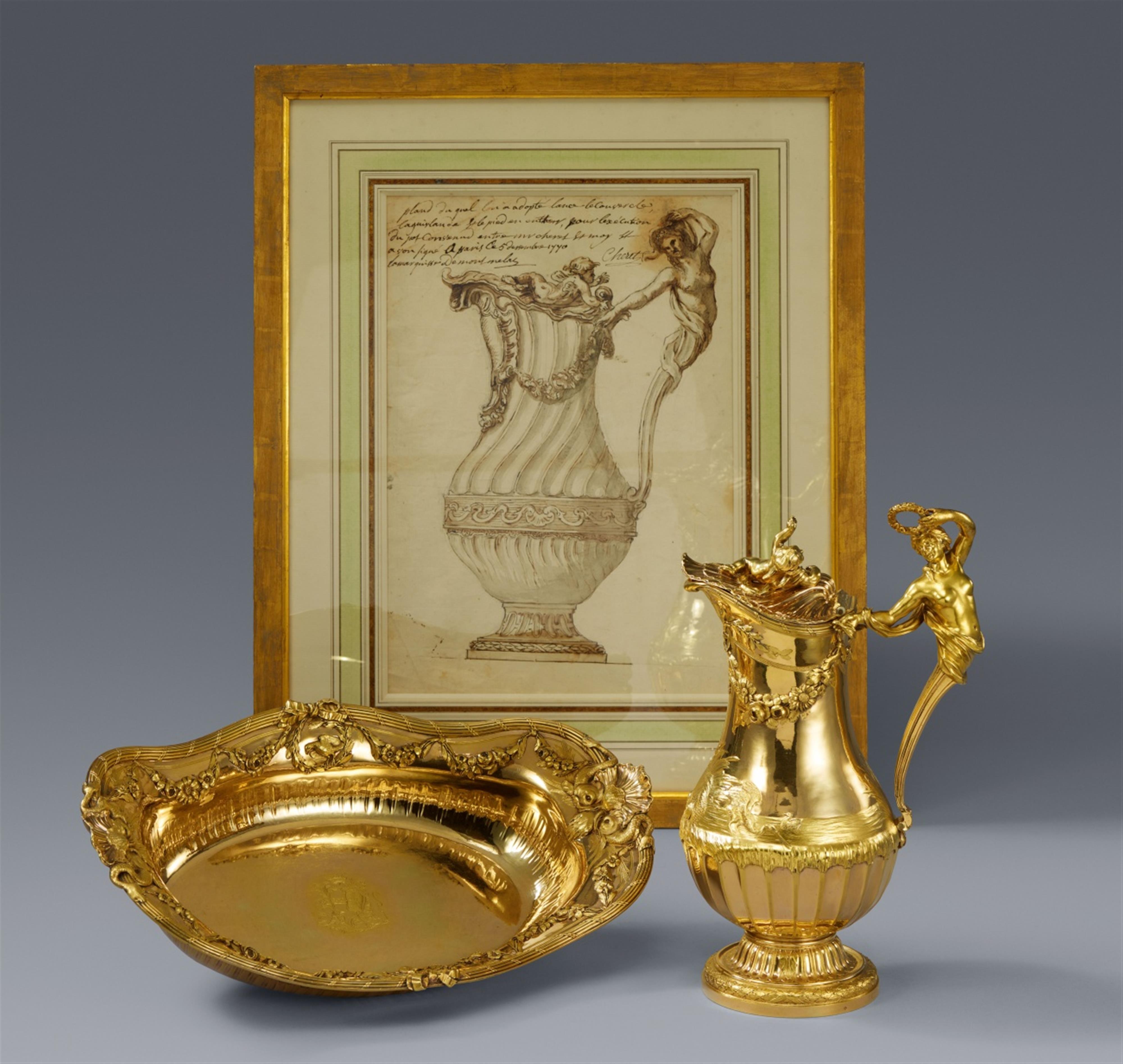 A royal presentation gift: Silver lavabo garniture for the Marquis and Marquise of Montmelas - image-5