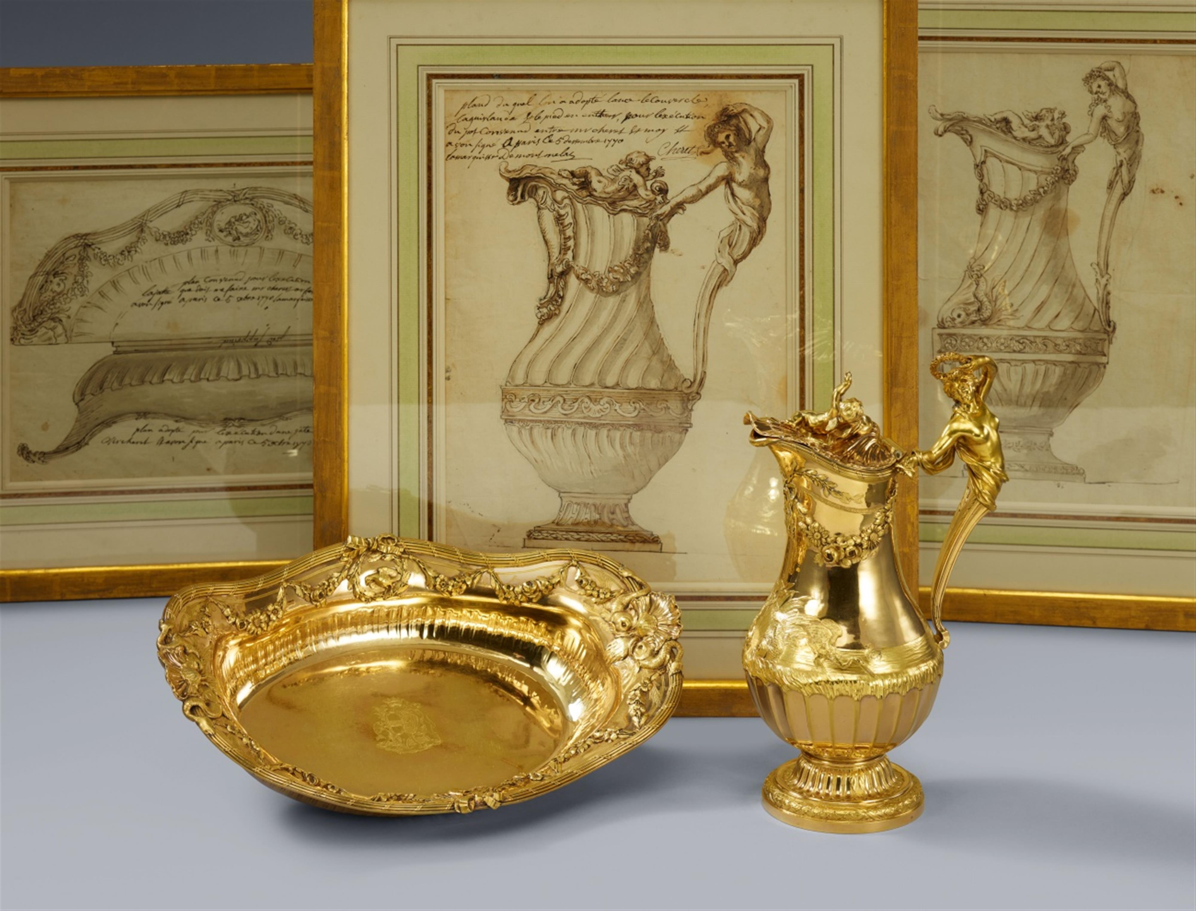 A royal presentation gift: Silver lavabo garniture for the Marquis and Marquise of Montmelas - image-6