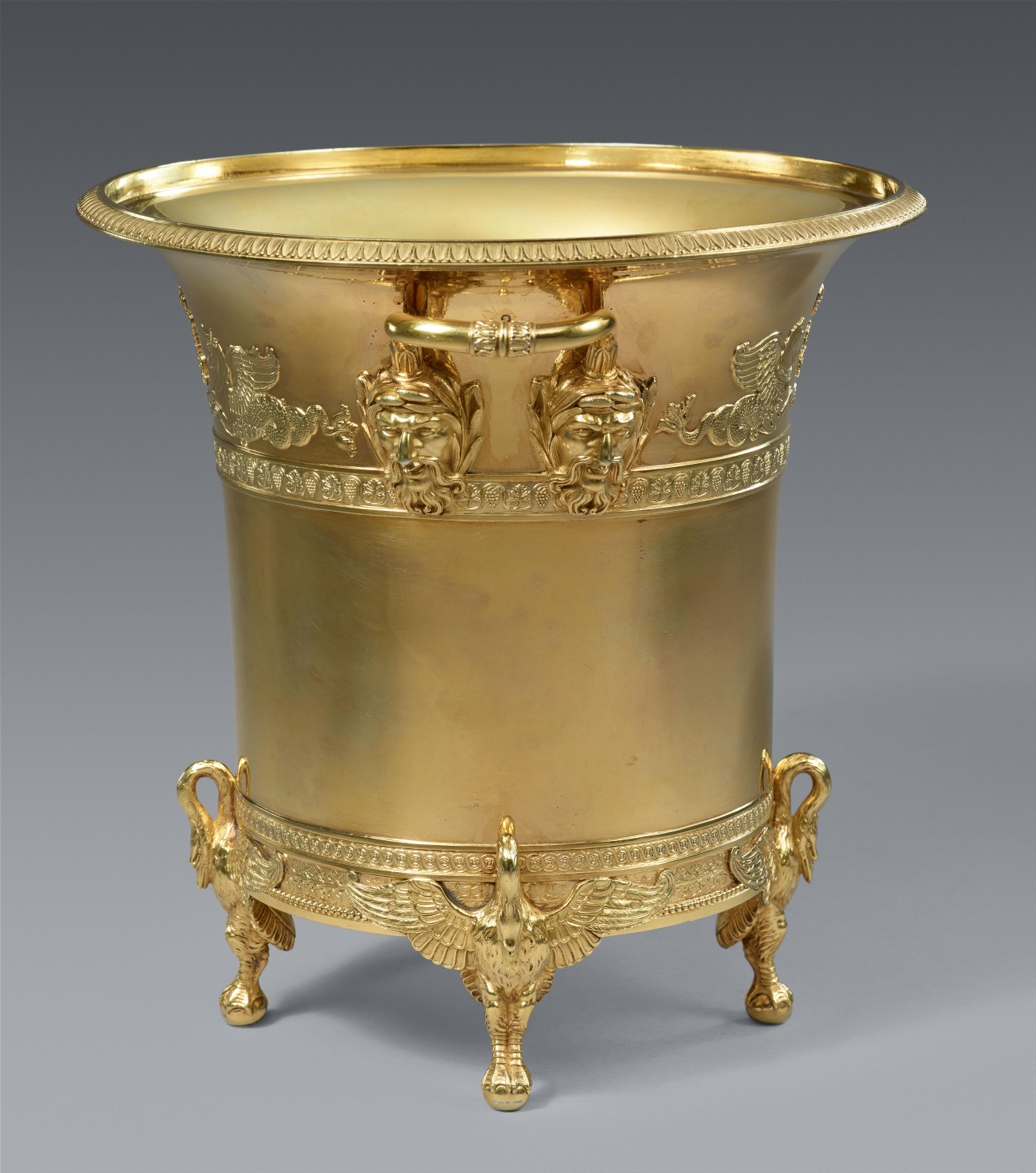 A silver gilt wine cooler from a service made for Grand Prince Nicholas Pavlovich - image-2