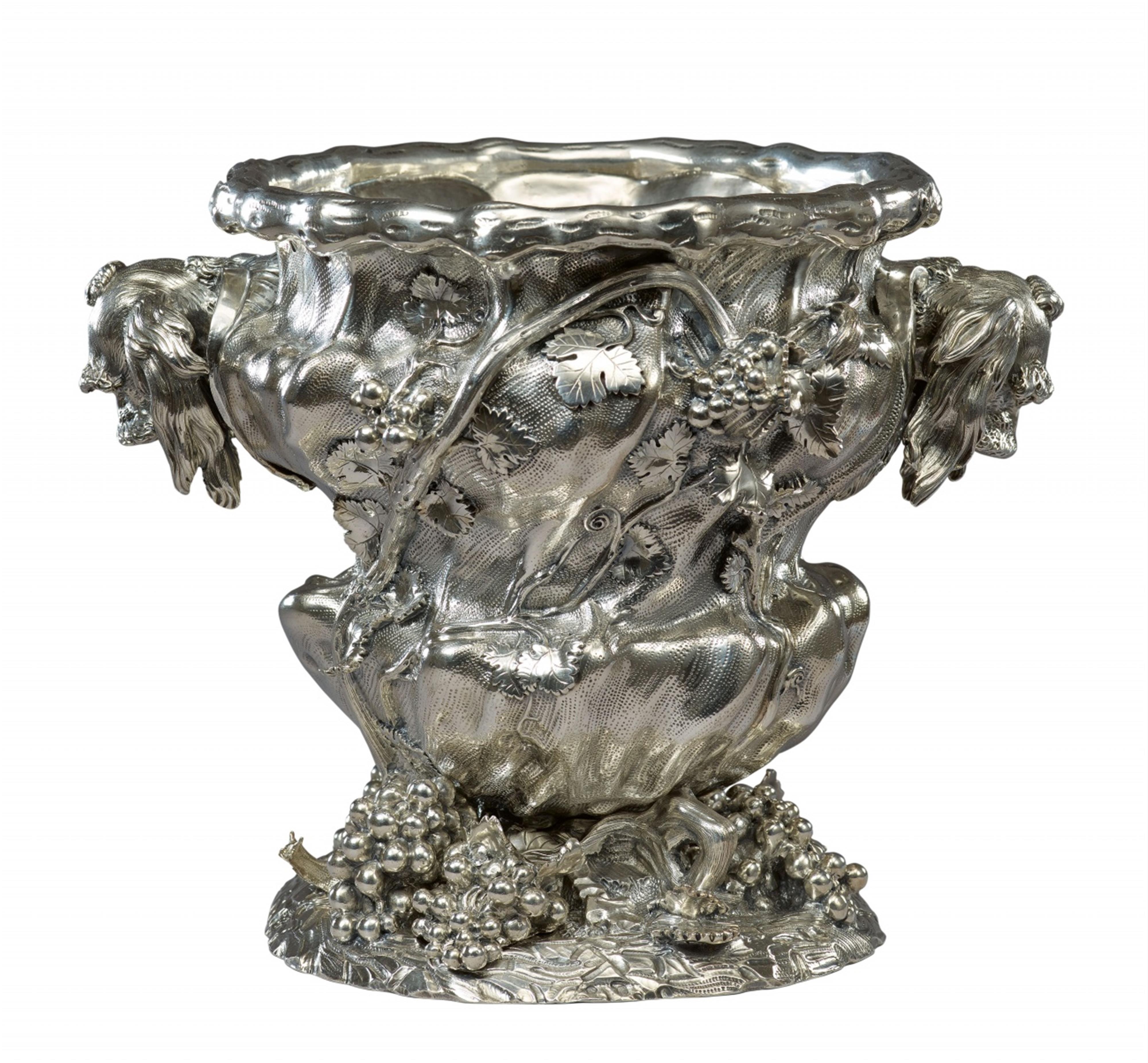 A Parisian silver wine cooler - image-1