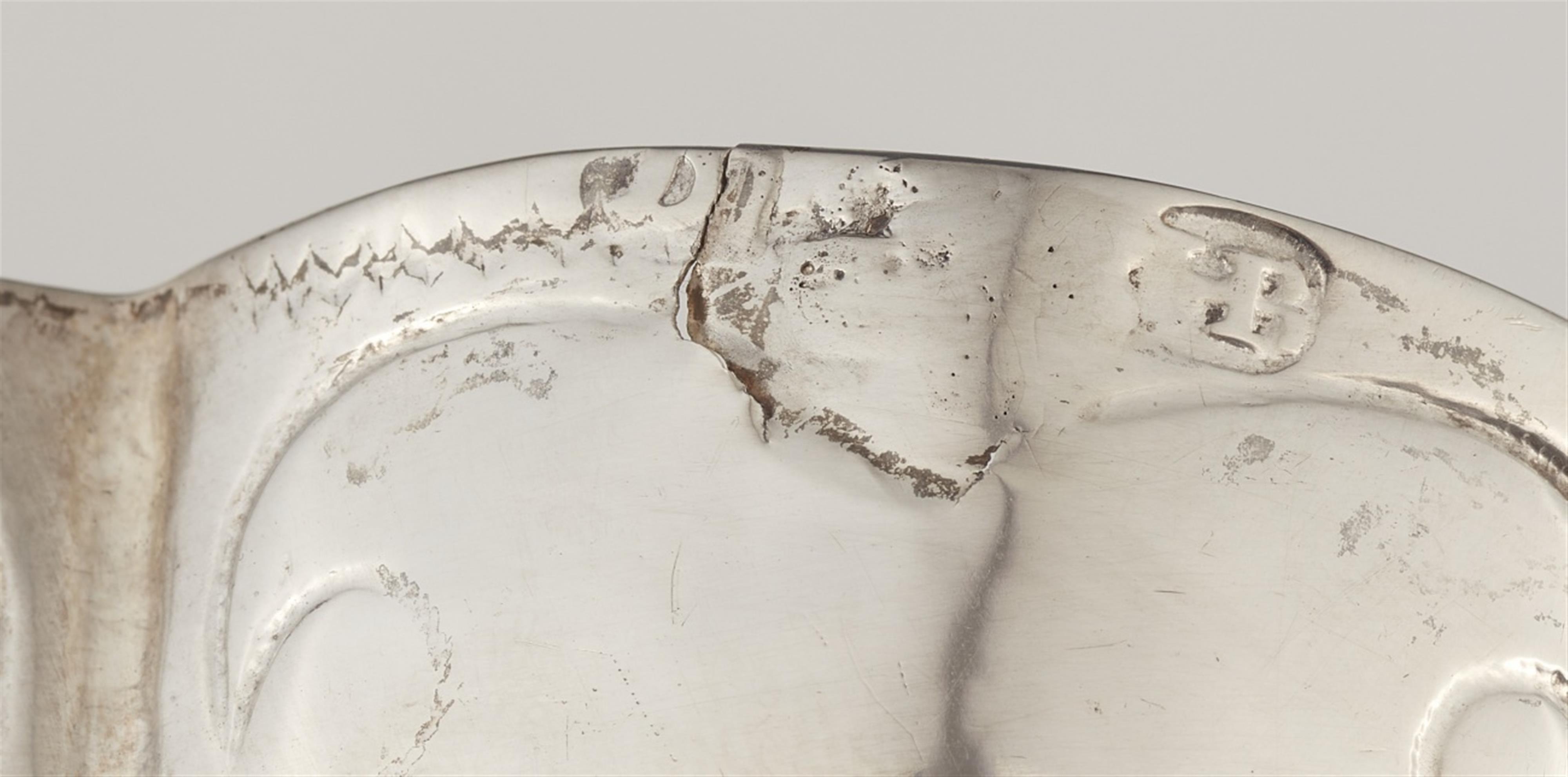 A parcel gilt Dresden Renaissance silver bowl - image-4