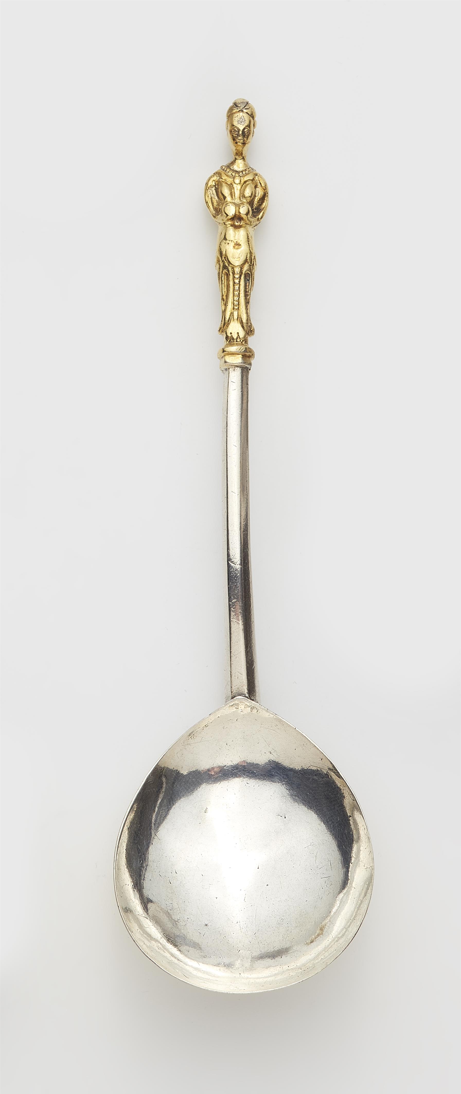 A Zurich silver herm spoon - image-1