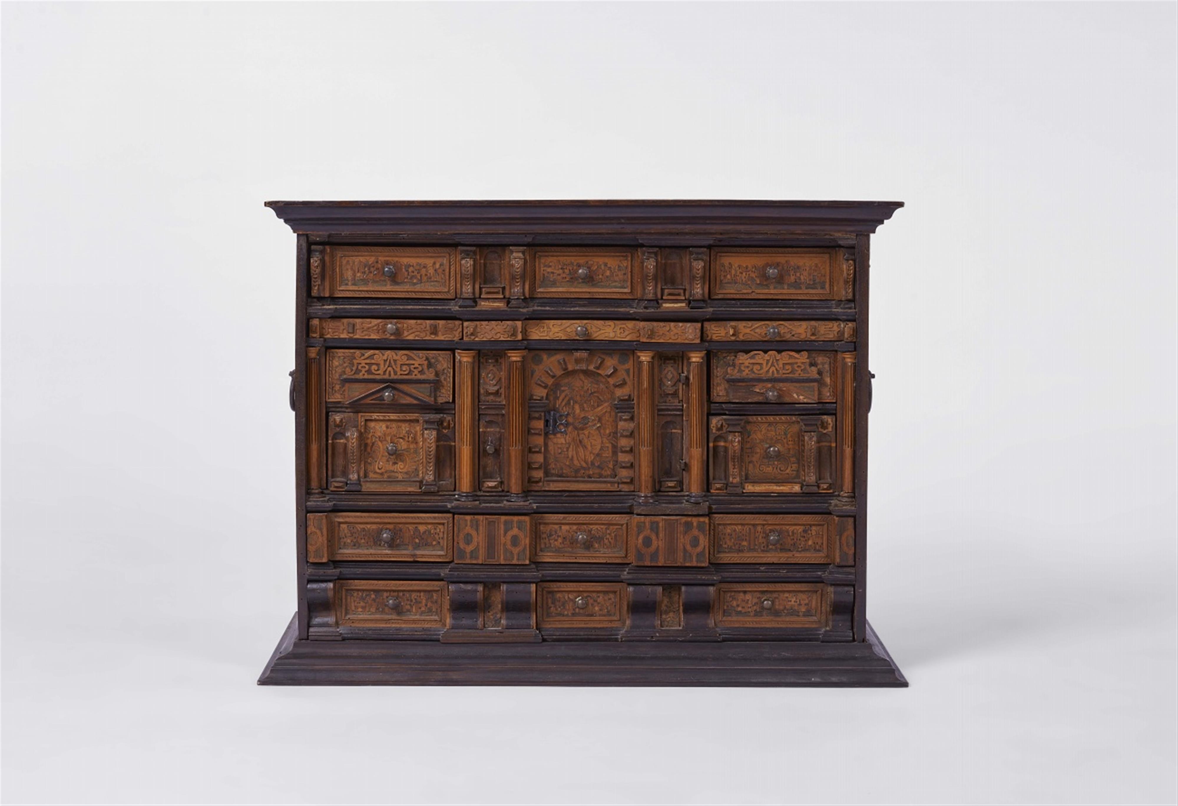 A Mannerist inlaid cabinet - image-1