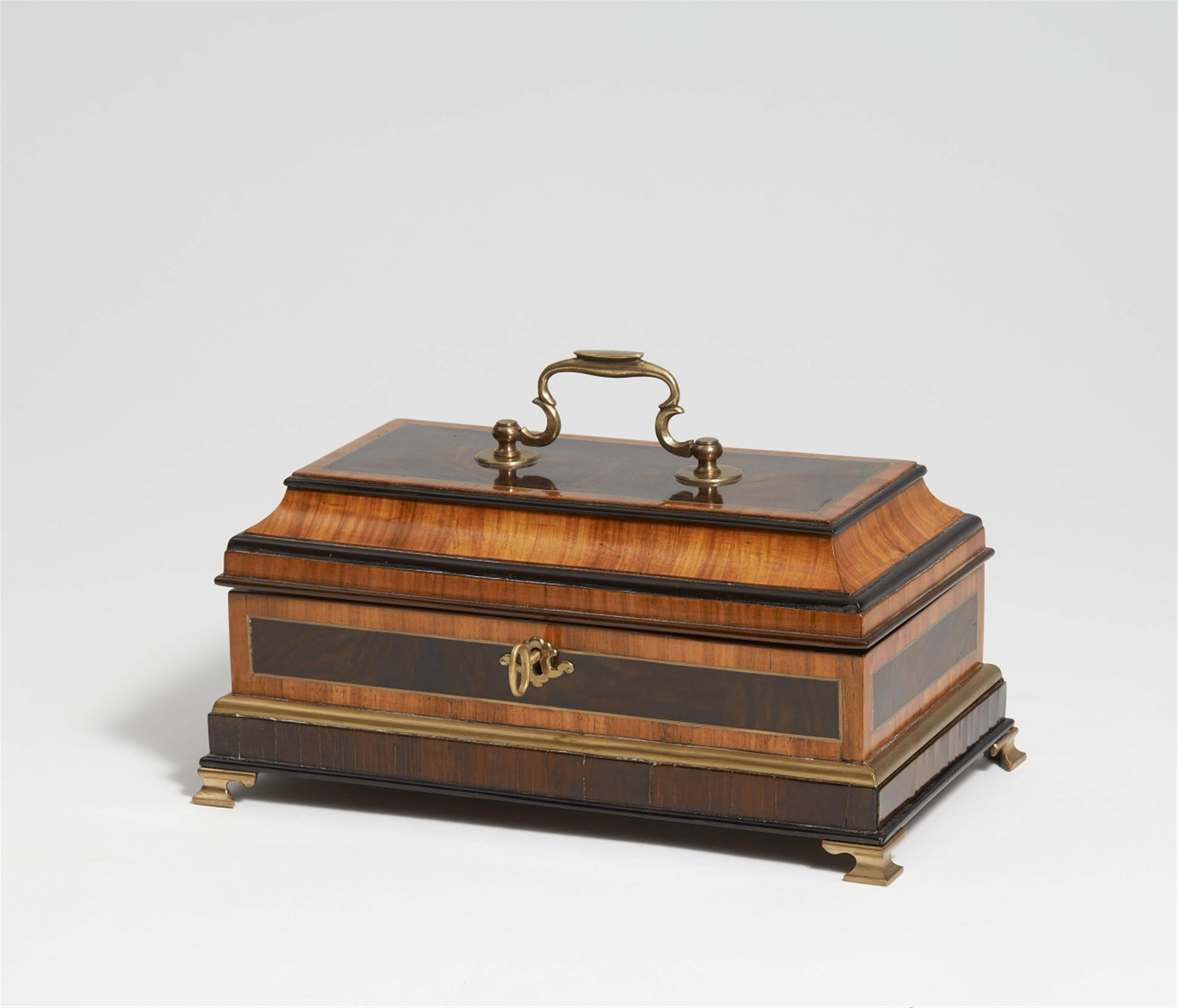 A rosewood box by the workshop of Abraham Roentgen - image-1