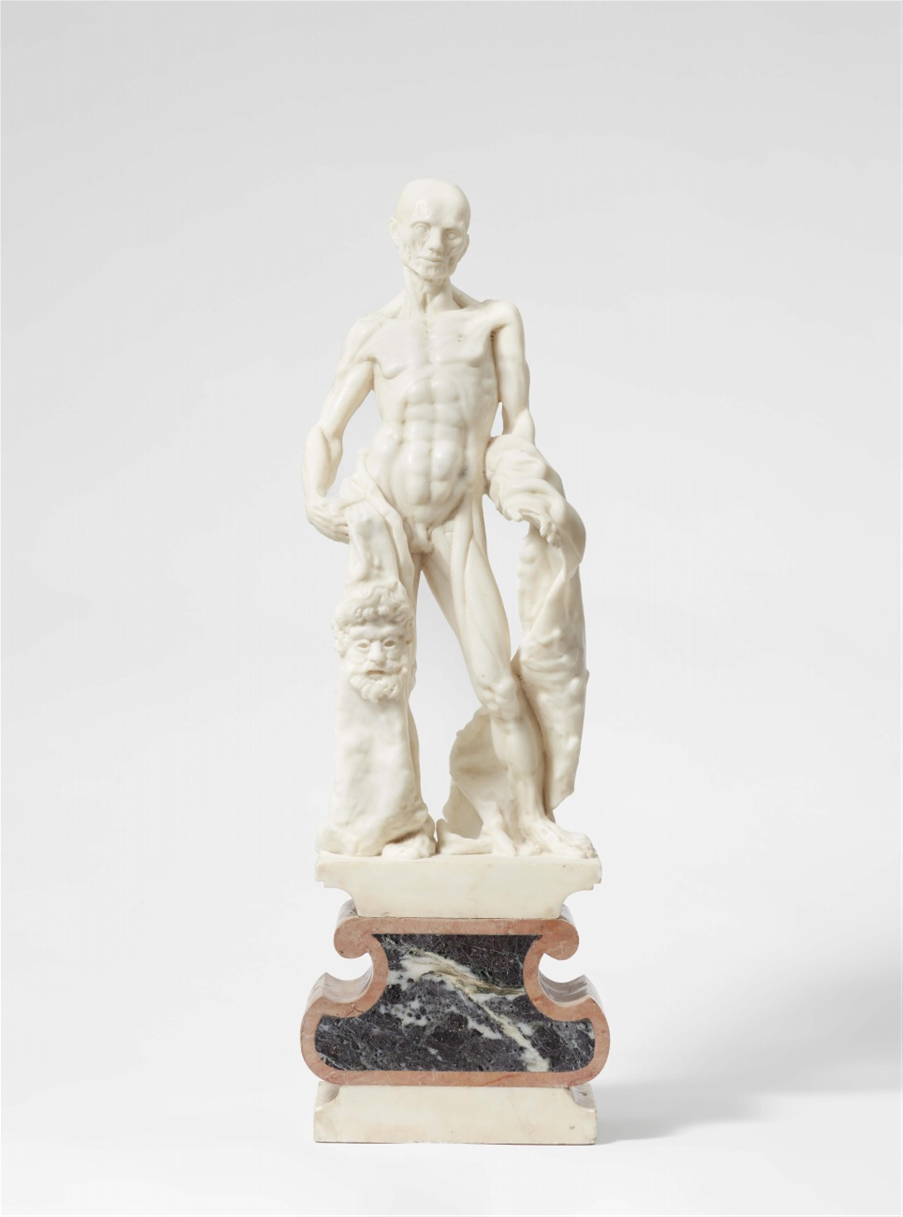 An Italian marble Vanitas allegory - image-1