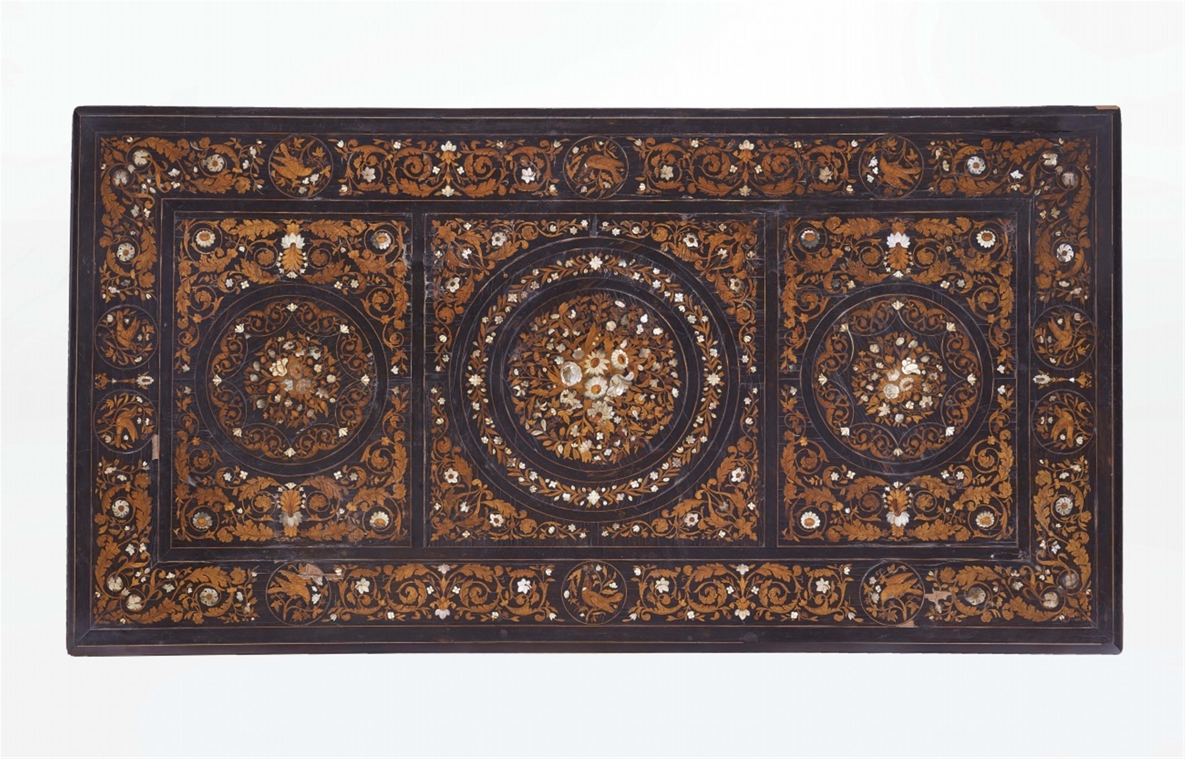 A Neoclassical Italian inlaid table - image-1