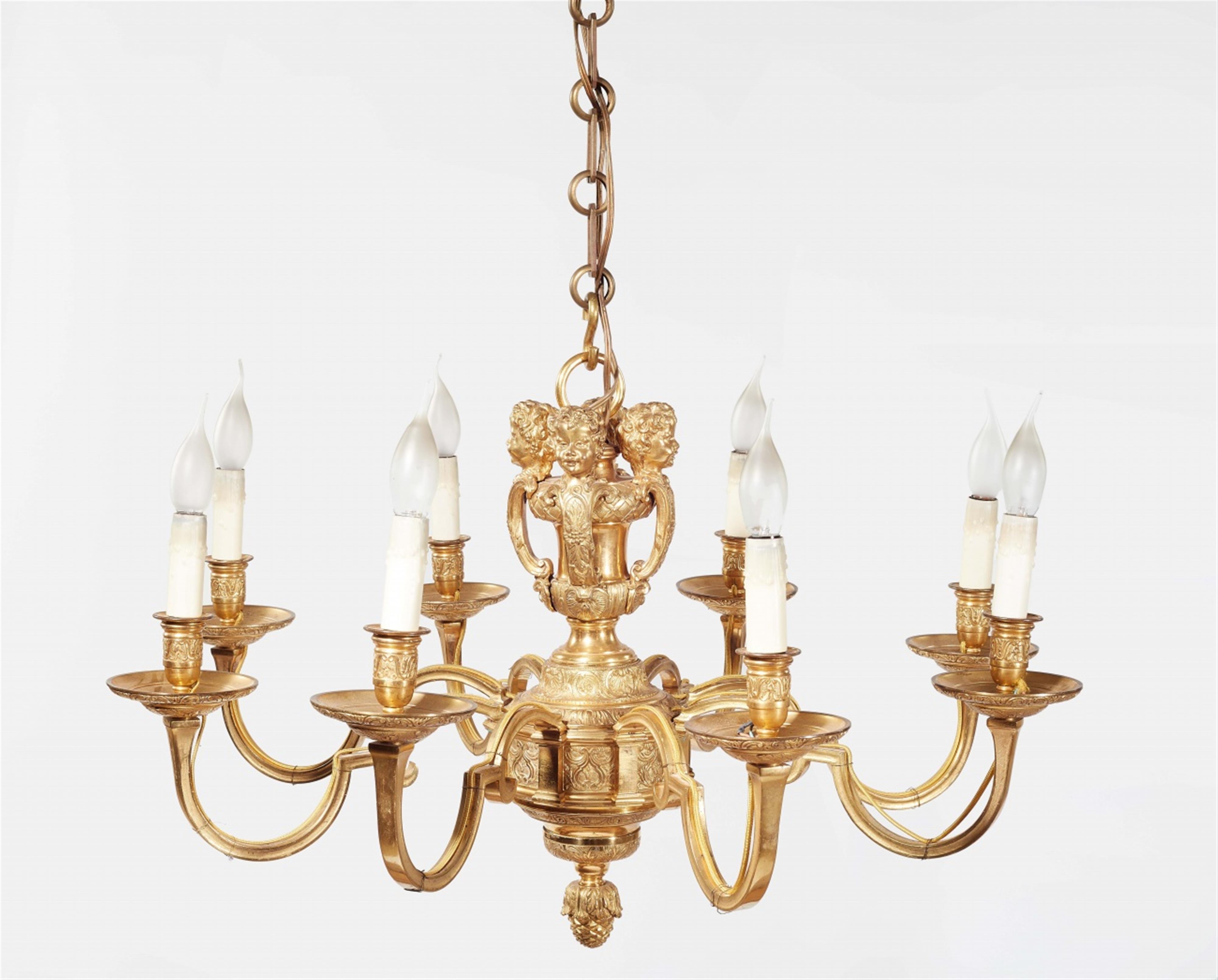 A Napoléon III ormolu chandelier - image-1