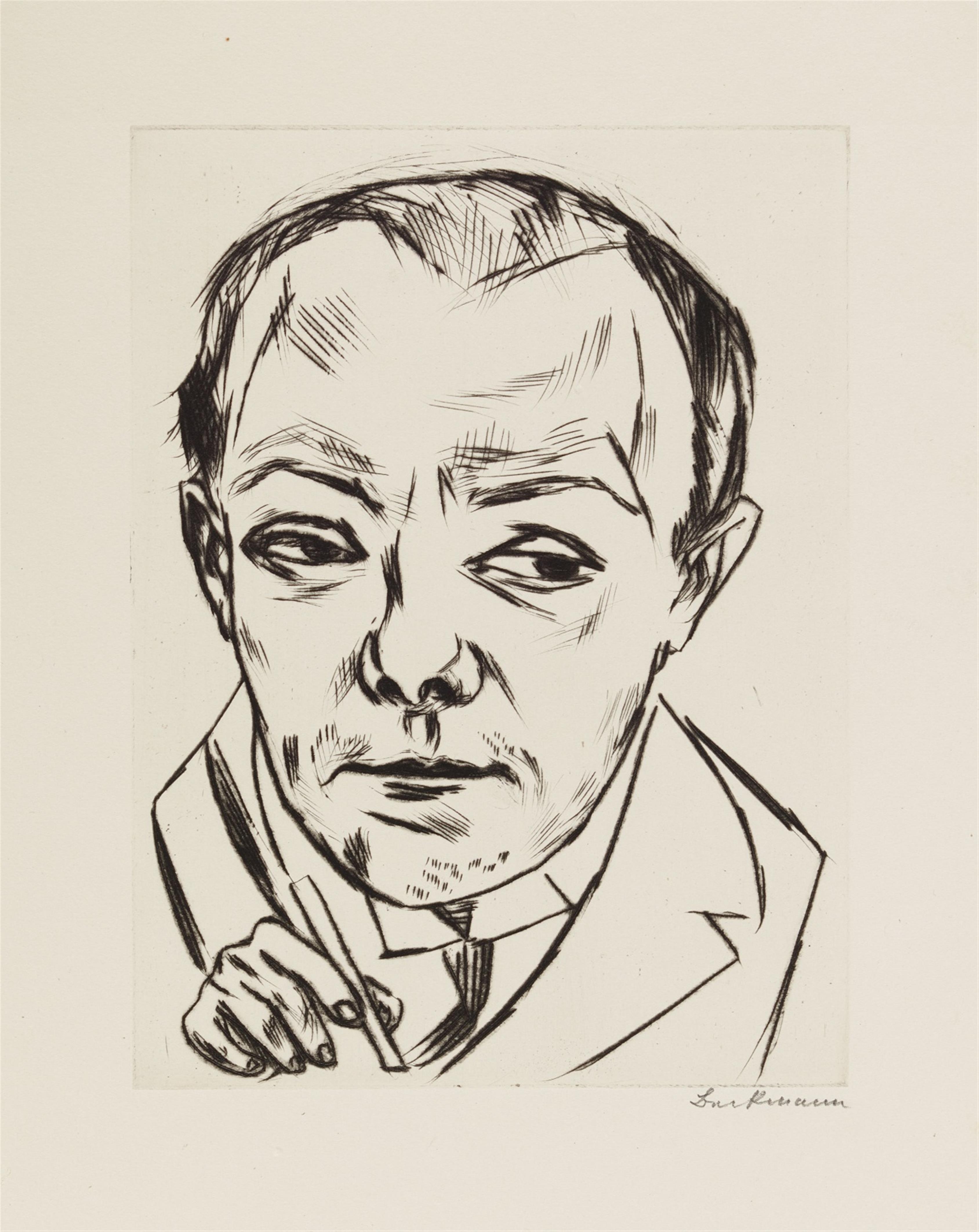 Max Beckmann - Selbstbildnis - image-1