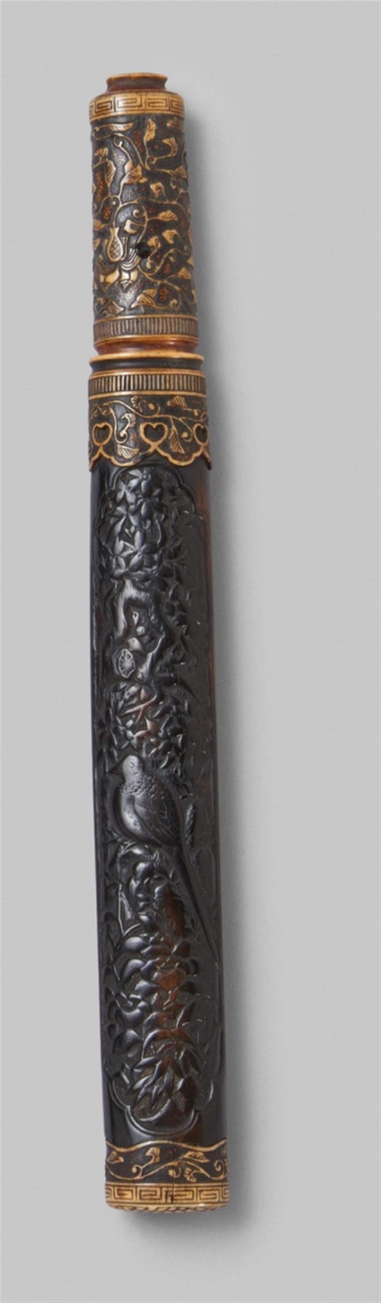 Aikuchi. Wood and stag antler. Mid/second half 19th century - image-1
