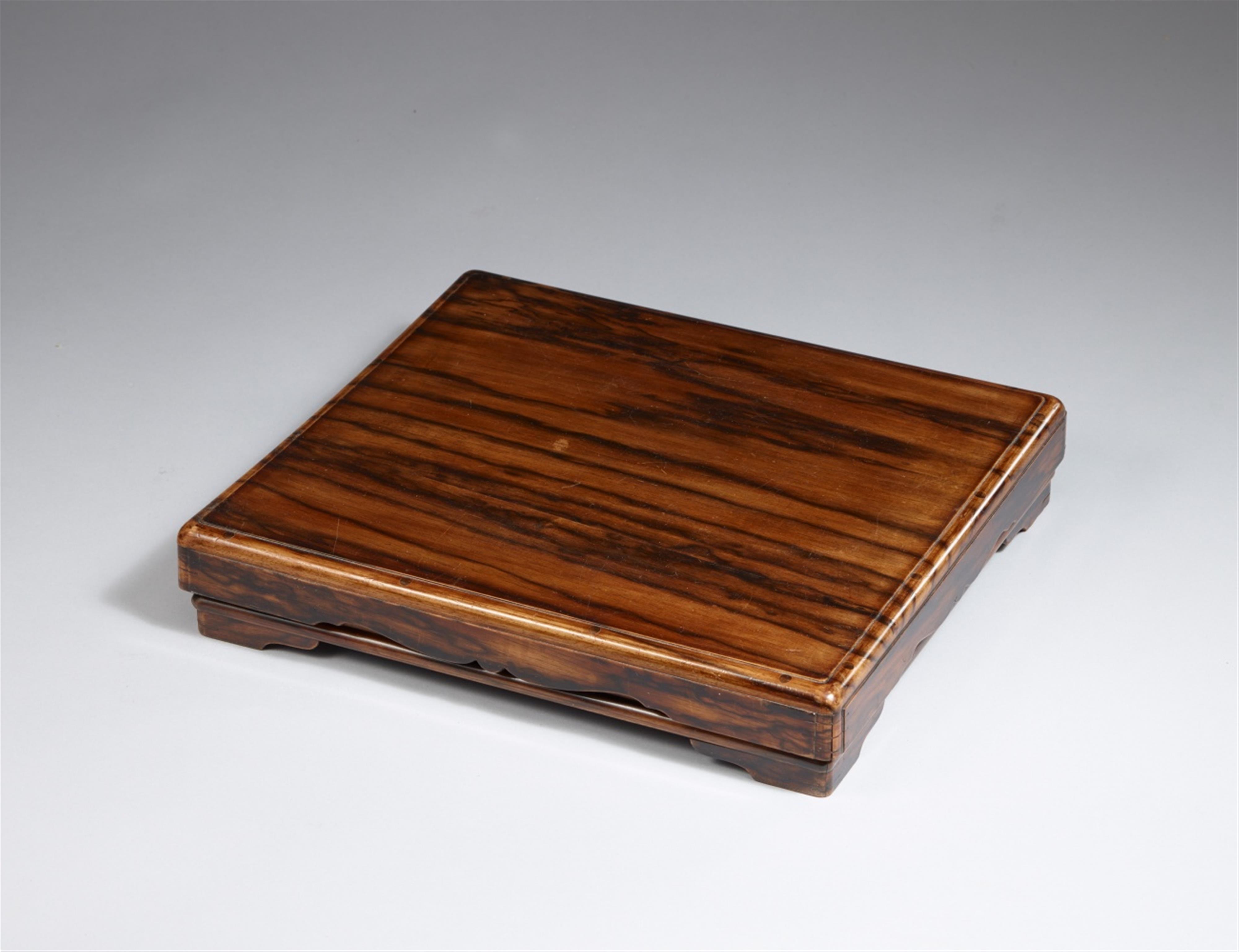 A kaki wood box for a collection of kozuka - image-2