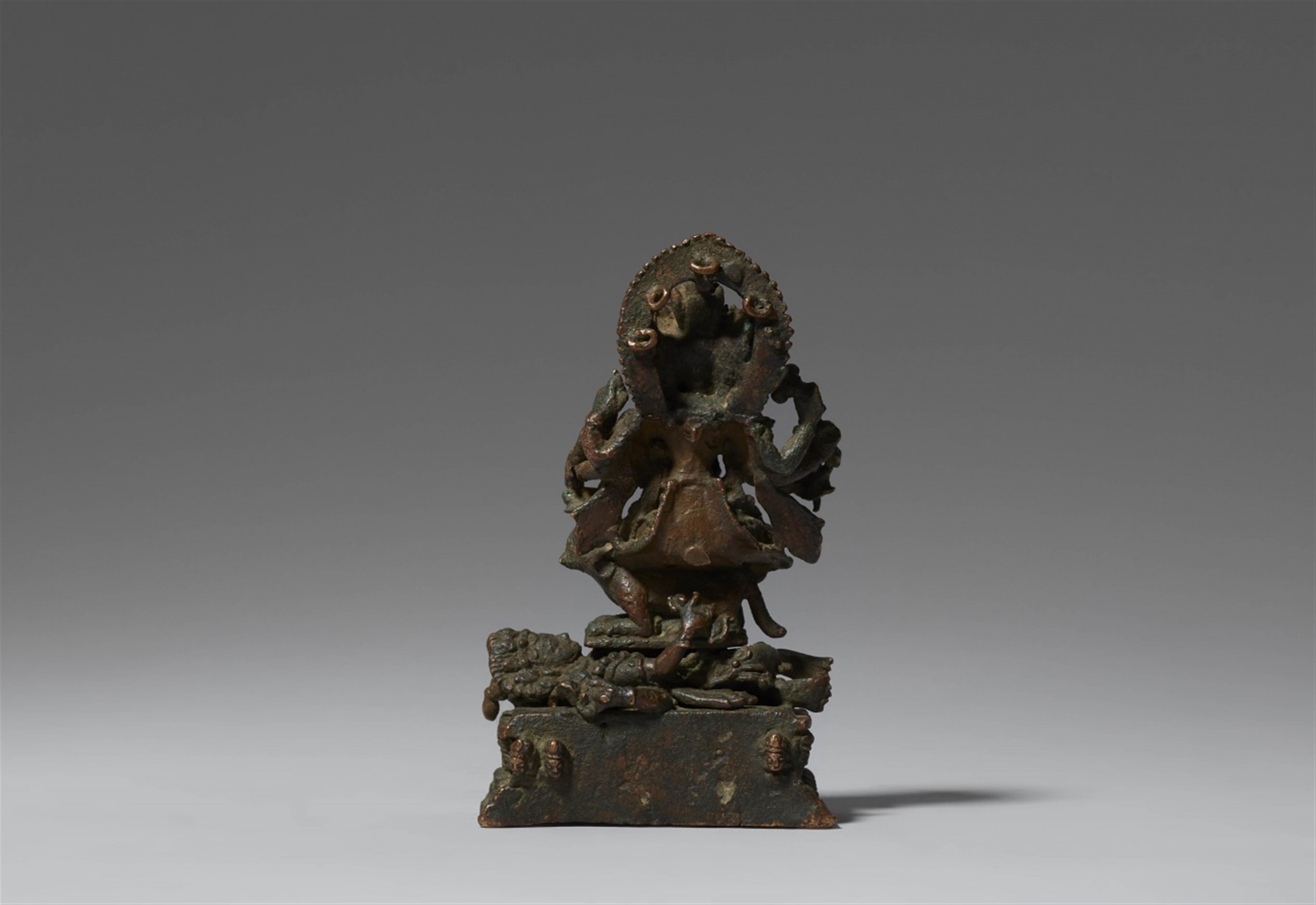 A Nepalese bronze figure of Jnana Dakini. 15th century - image-2