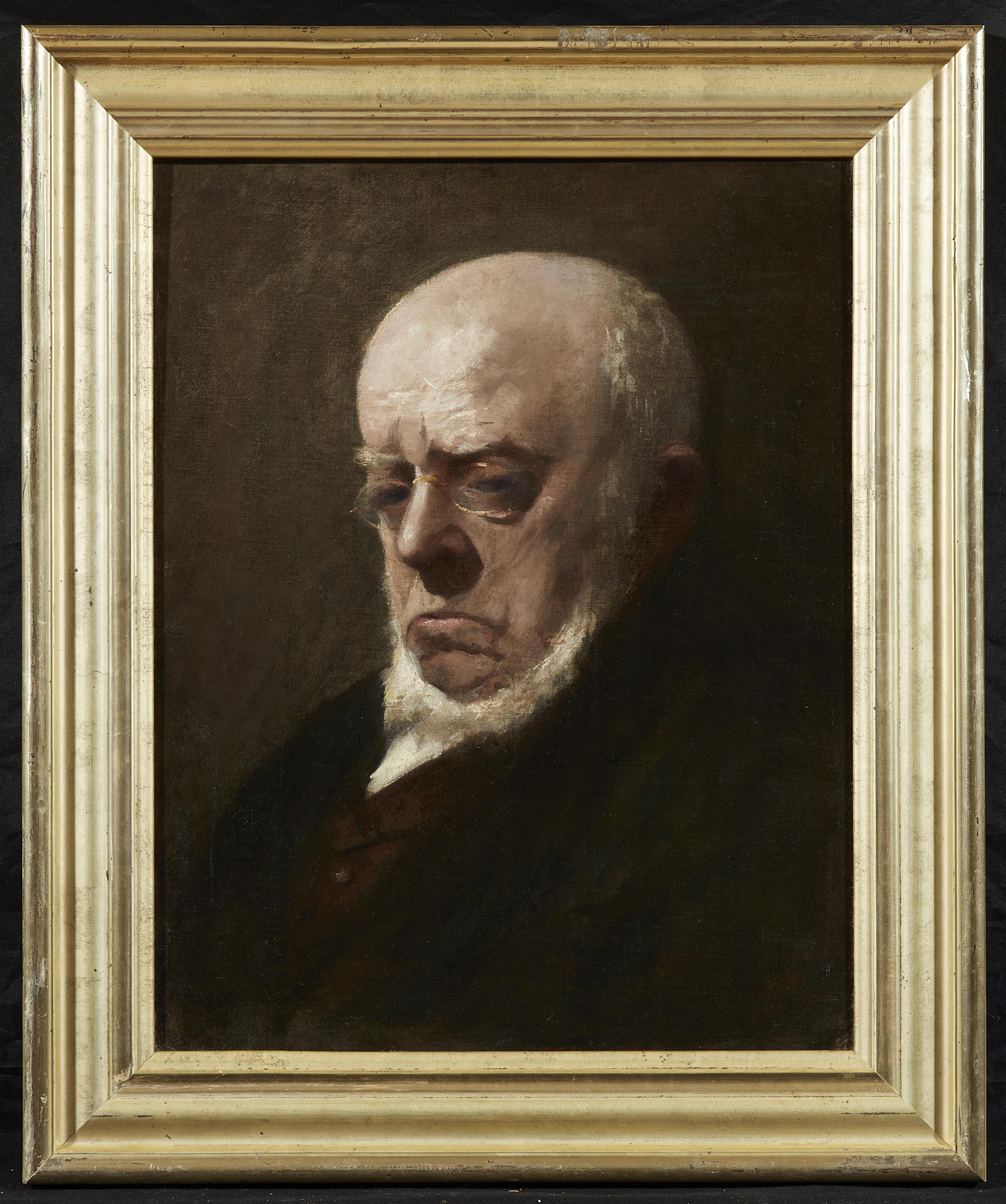 Unknown Artist 19th century - Portrait of Adolph von Menzel - image-2