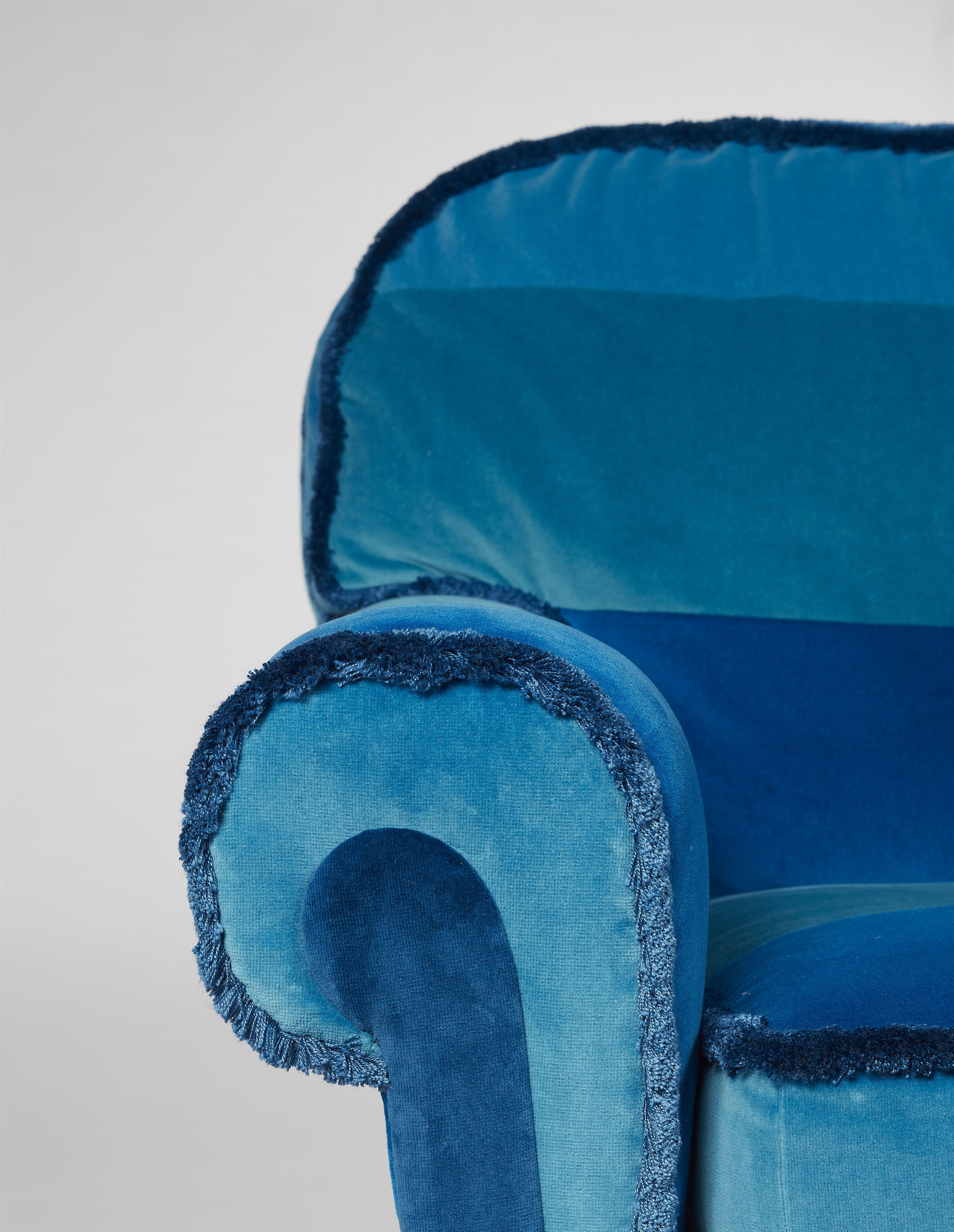 Blue armchair by Bruno Paul - image-8