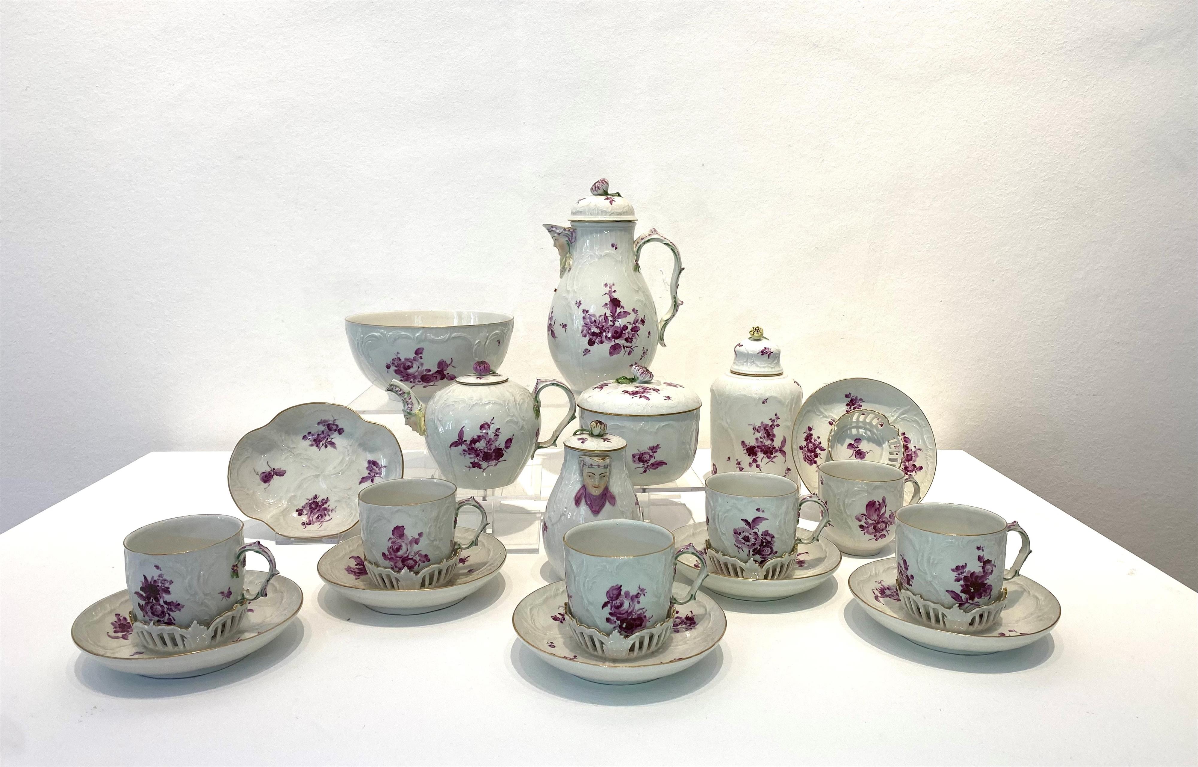 Items from a Berlin KPM porcelain coffee, tea and hot chocolate service - image-1