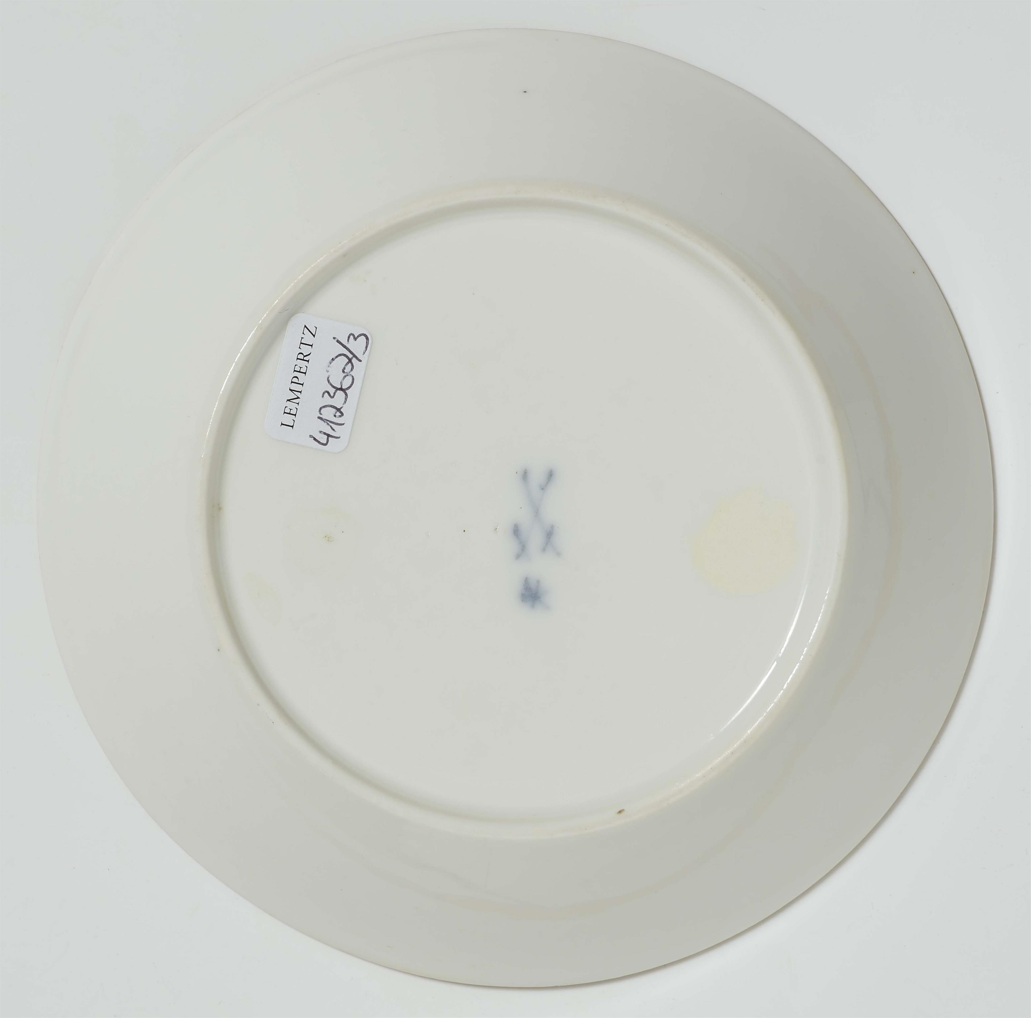 A Meissen porcelain cup and saucer with Lotte and Werther - image-2