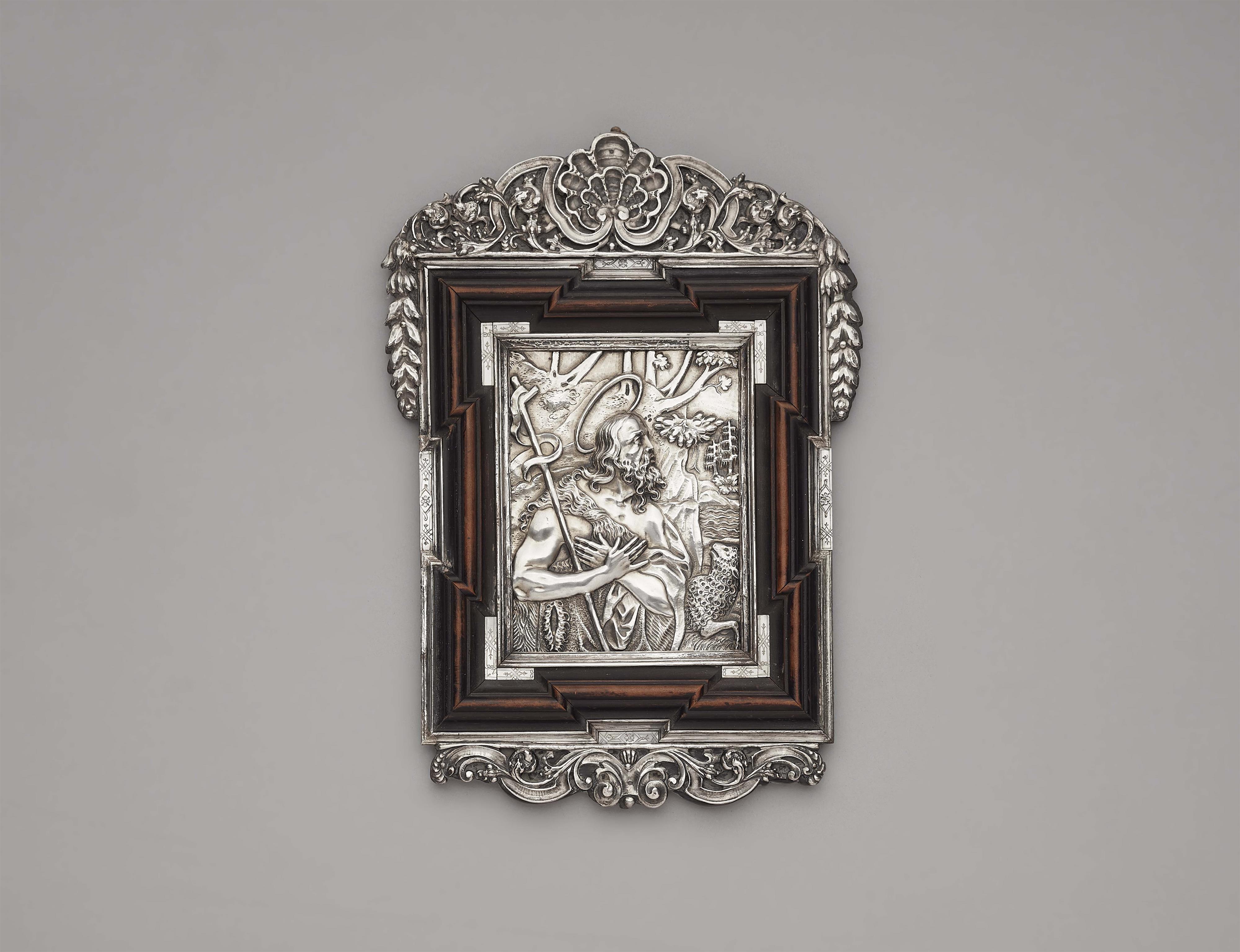 A silver relief with John the Baptist - image-1