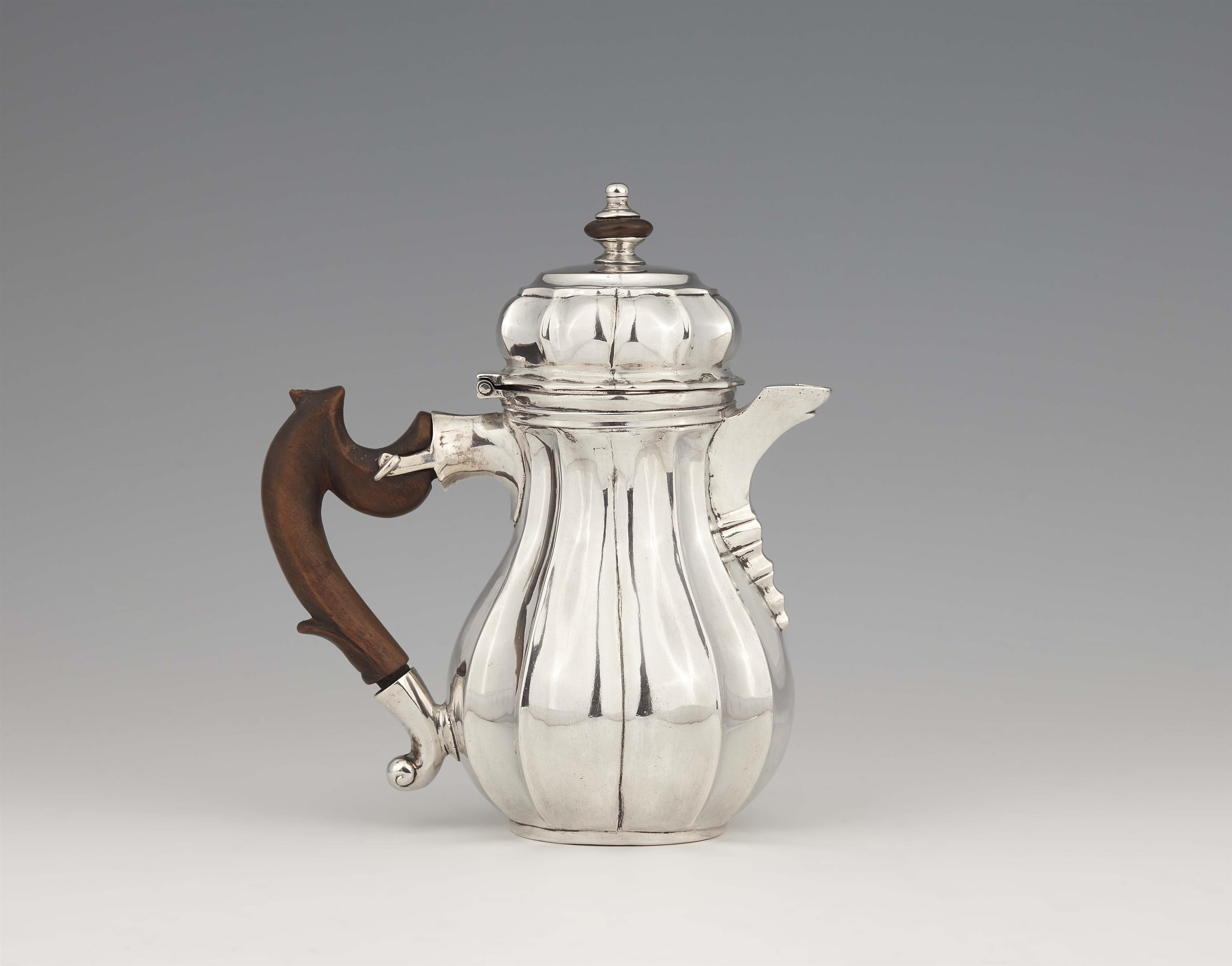 A Stad silver hot milk jug - image-1