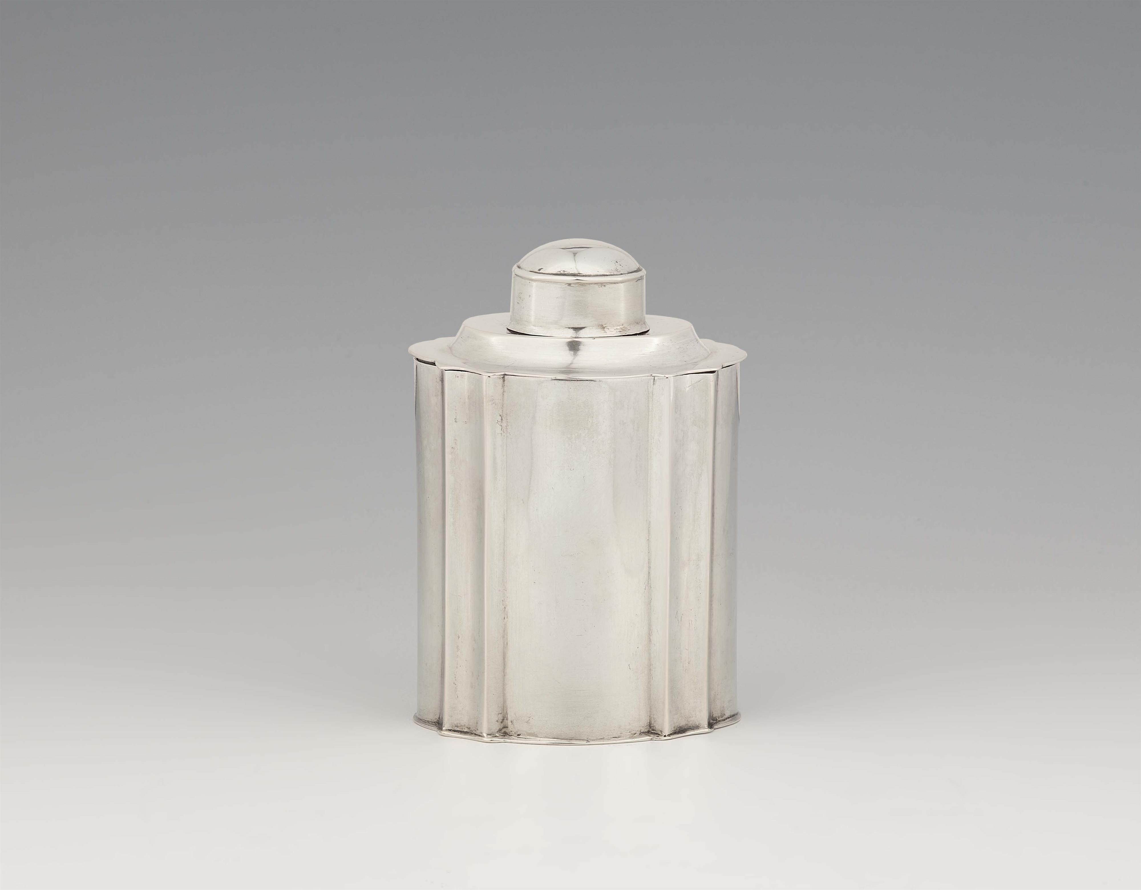 A North Frisian silver tea caddy - image-1