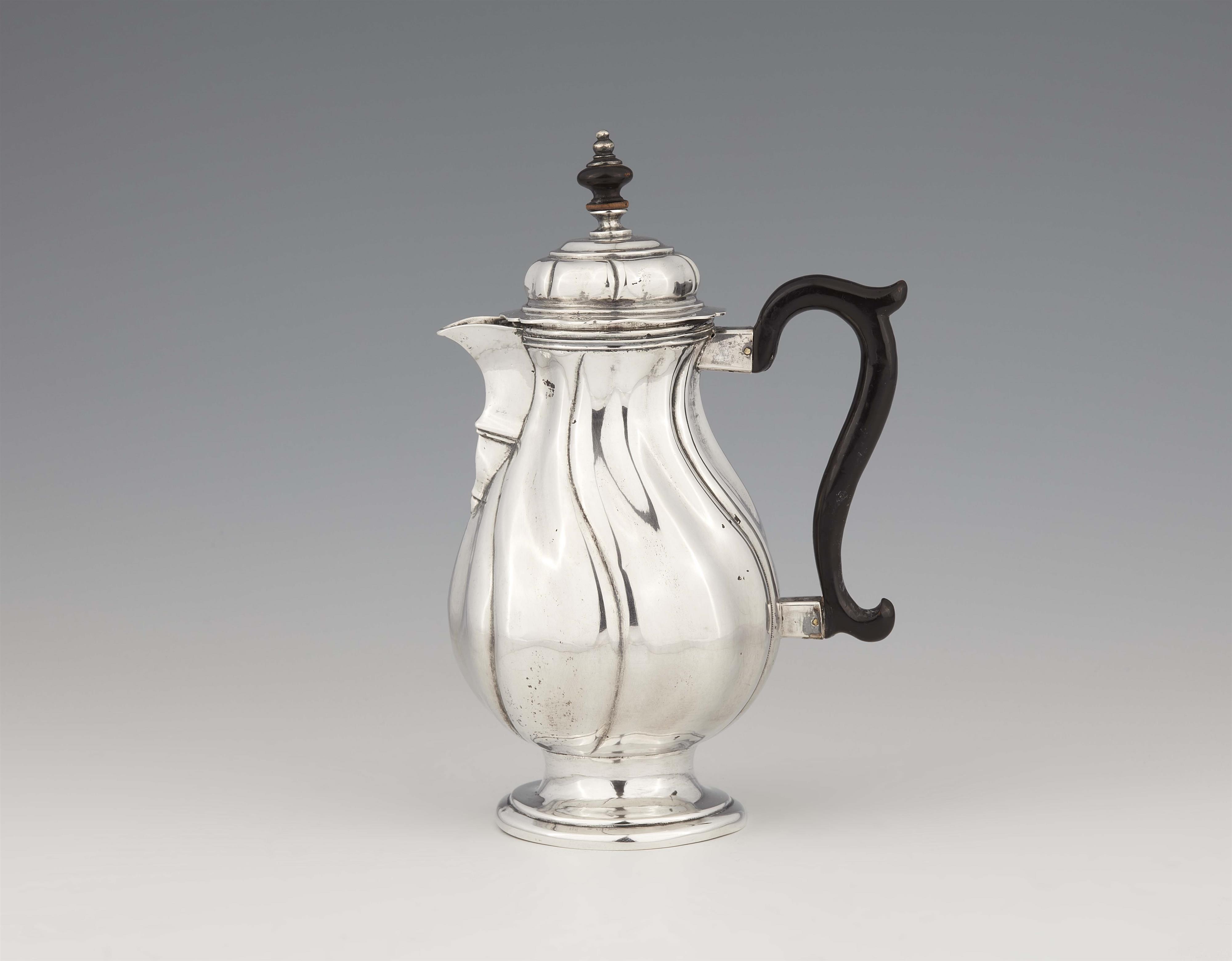 An Elberfeld silver hot milk pot - image-1