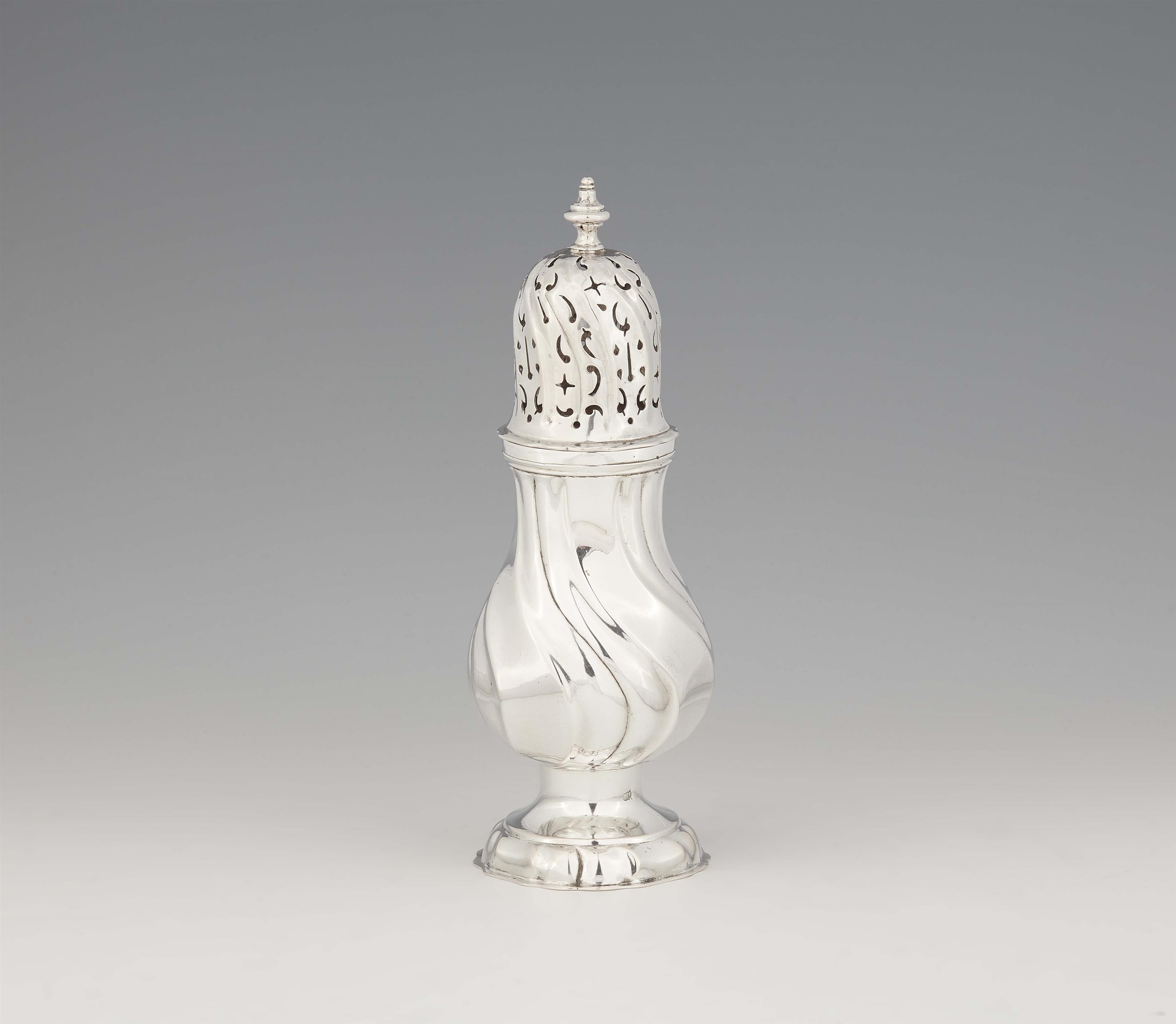 A Wesel silver sugar caster - image-1