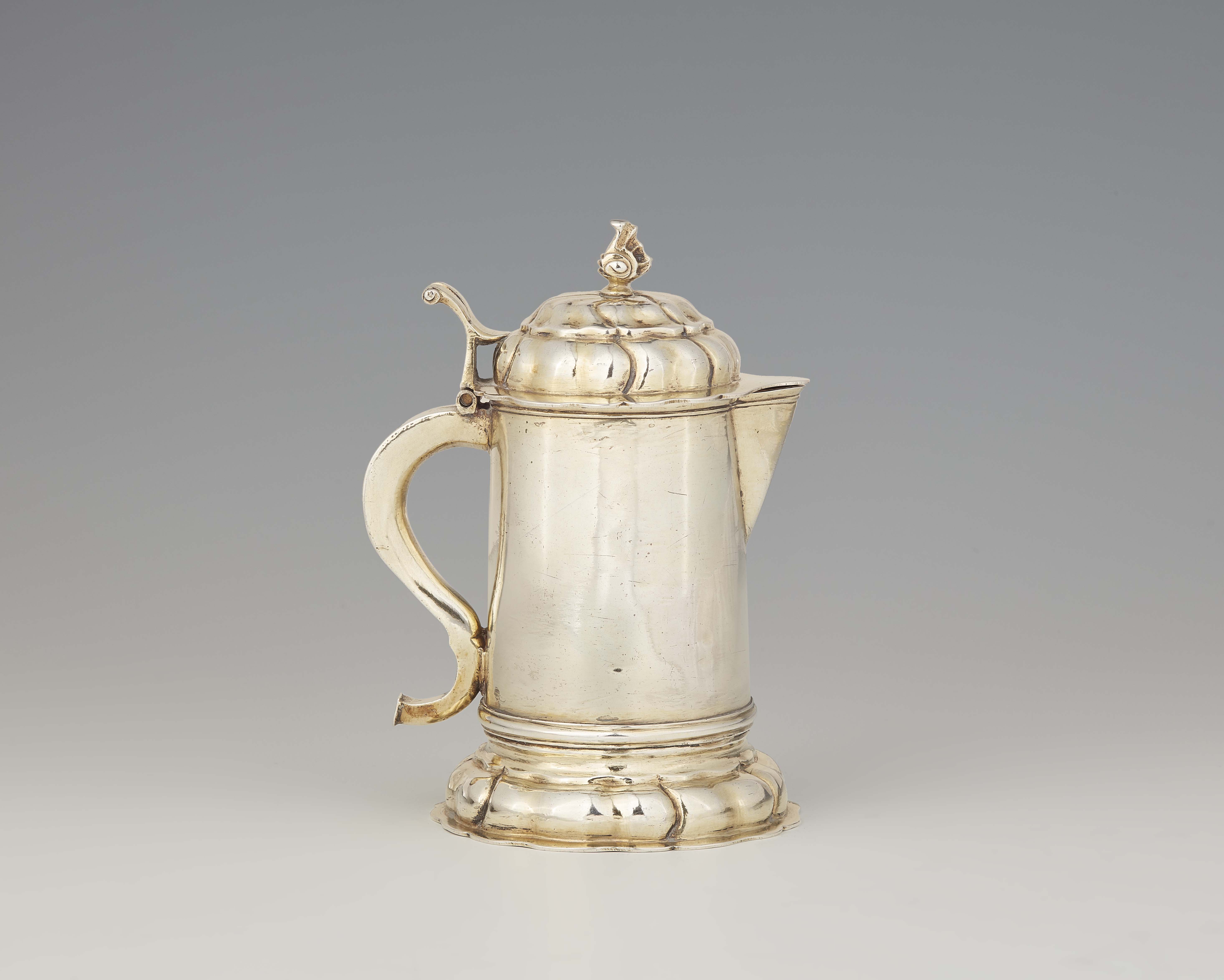 A Nuremberg silver-gilt communion jug - image-1