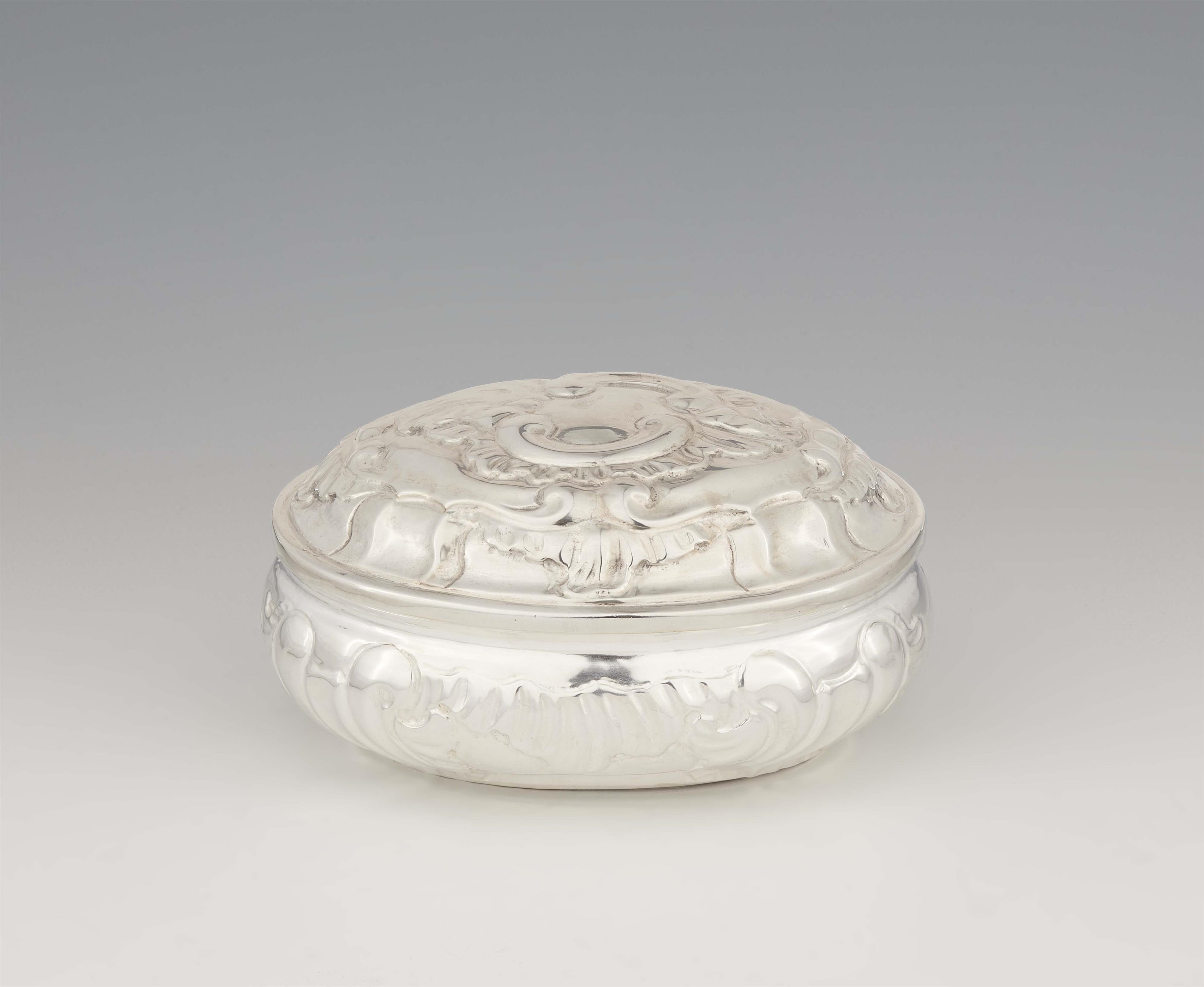 A Nuremberg silver sugar box - image-1