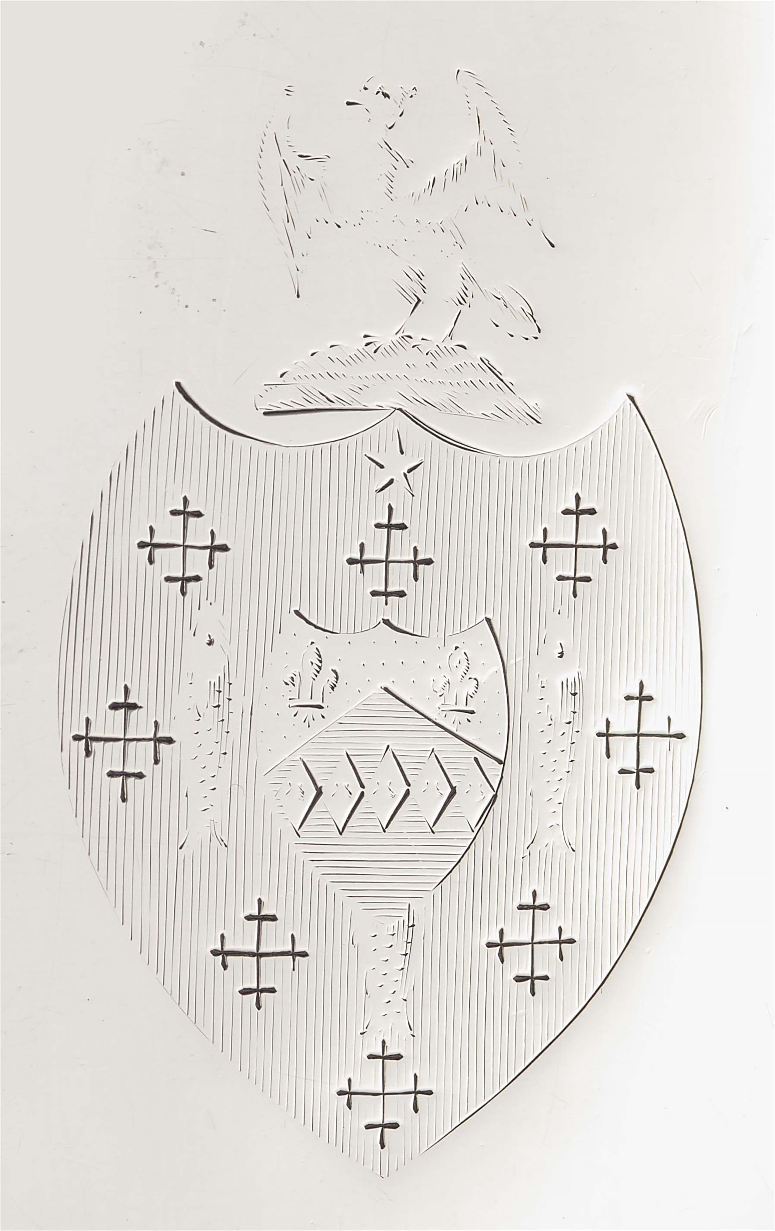 A George III silver teapot - image-2