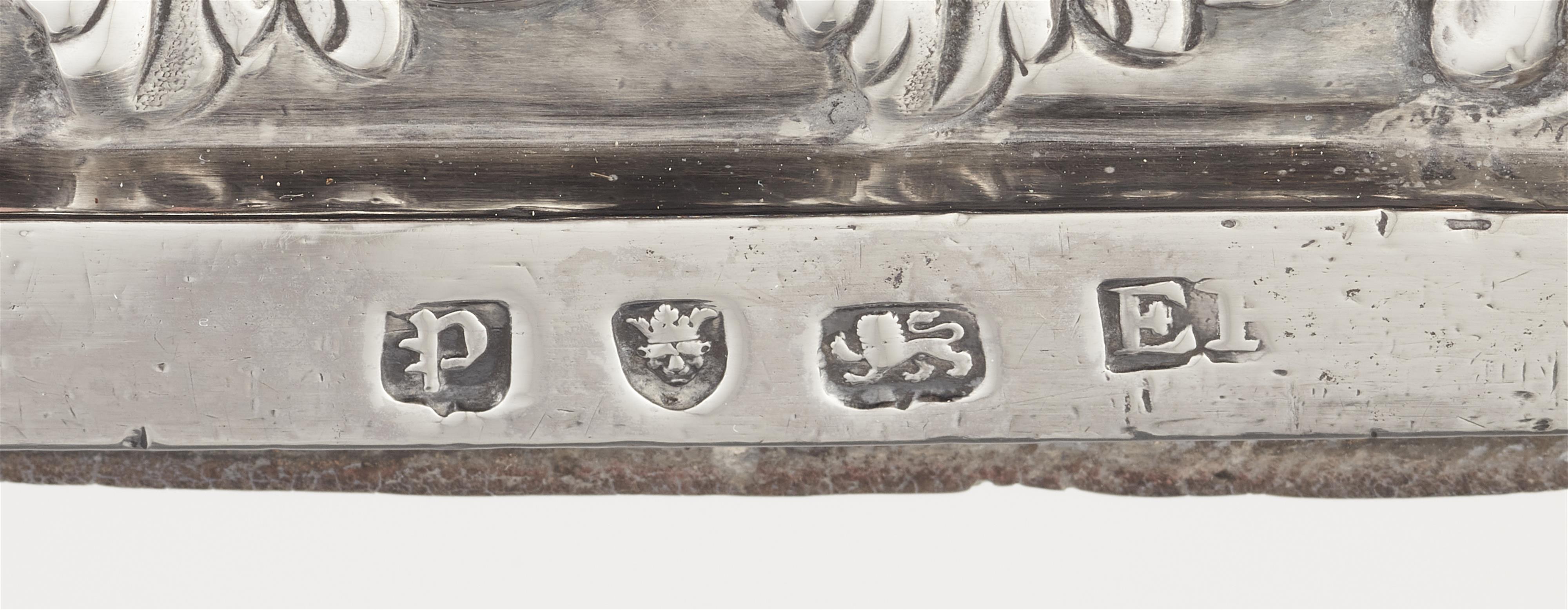 Four George III silver candlesticks - image-5