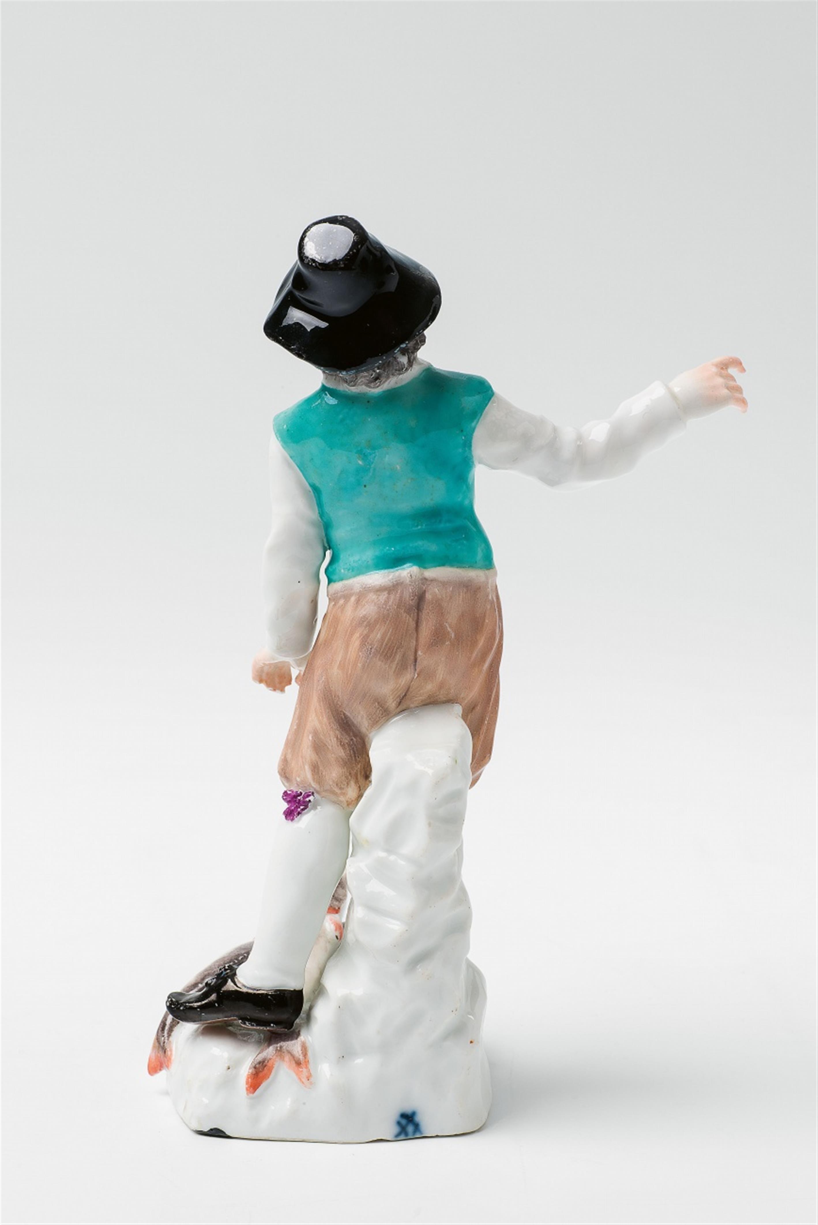 A Meissen porcelain figure of a Dutch fisherman - image-2