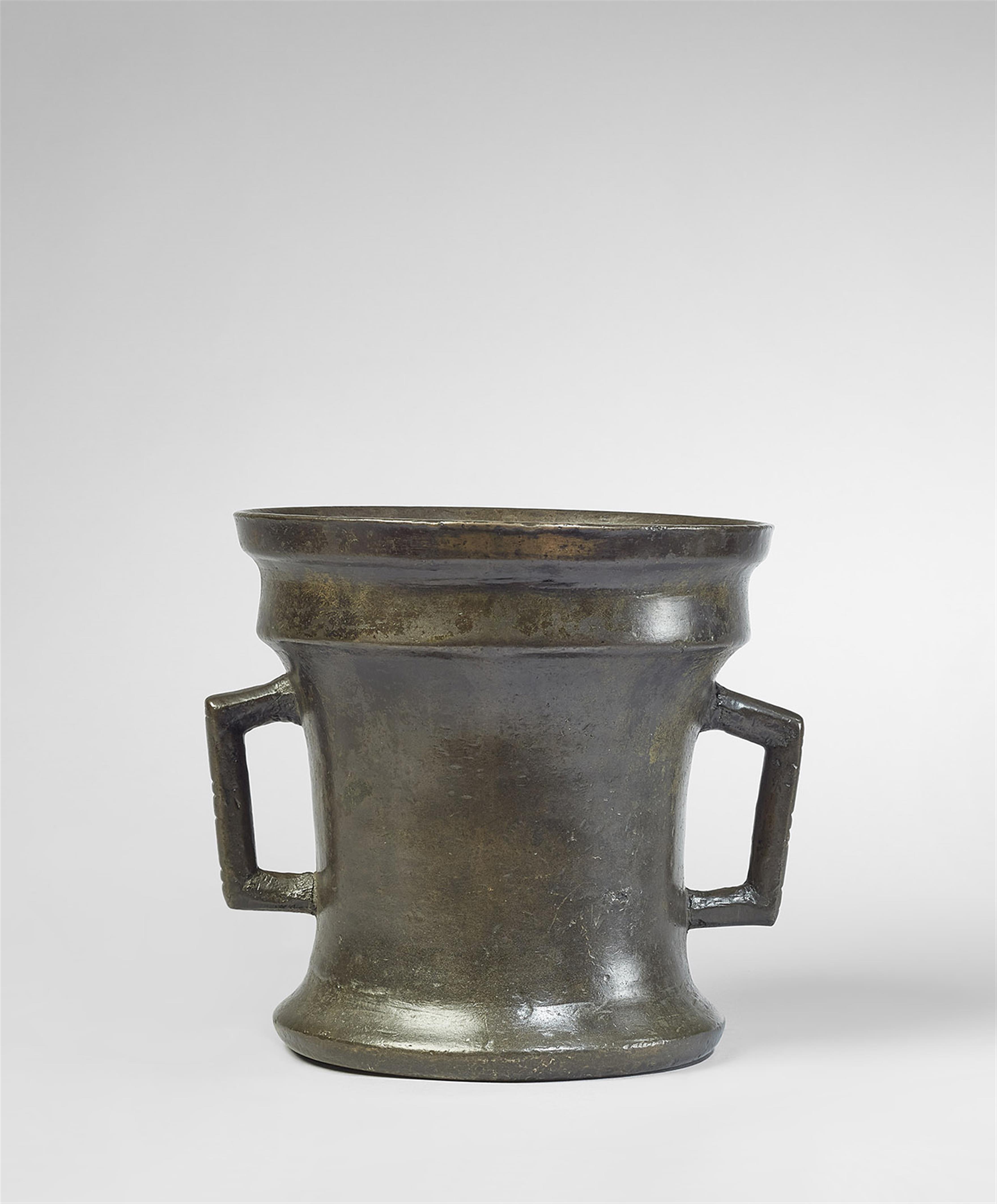 A rare Gothic double-handled mortar - image-1