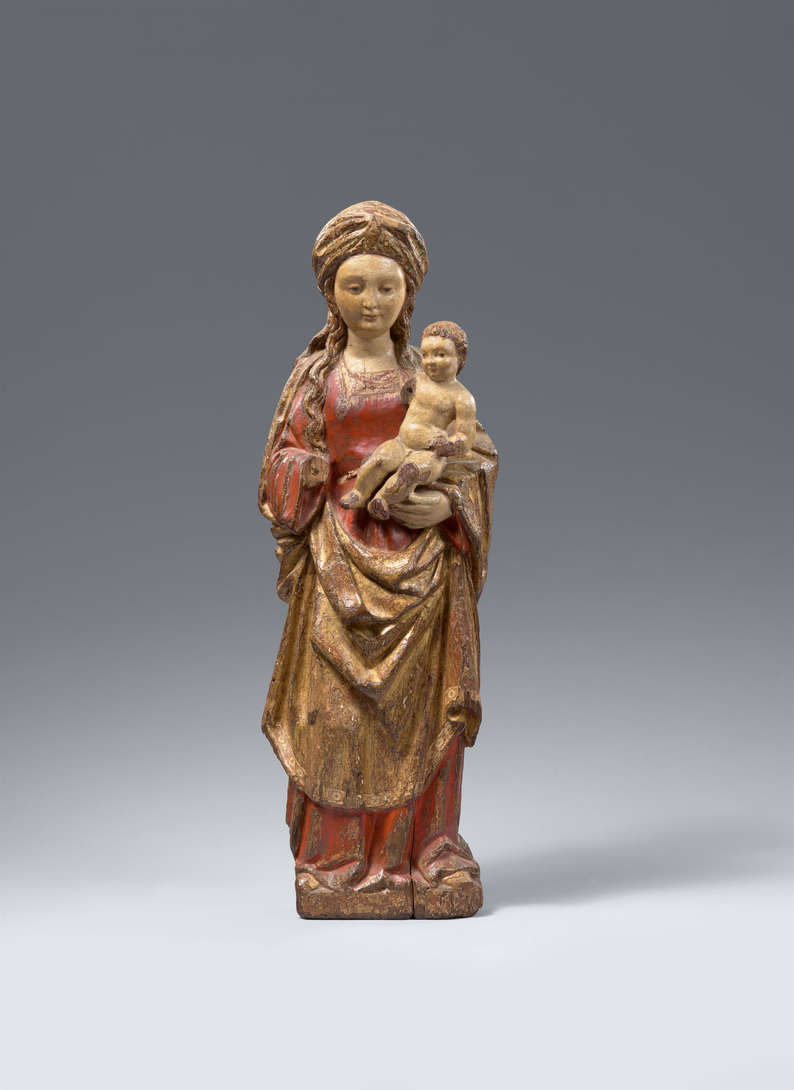 Wohl Brabant um 1450/1460 - Madonna mit Kind - image-1