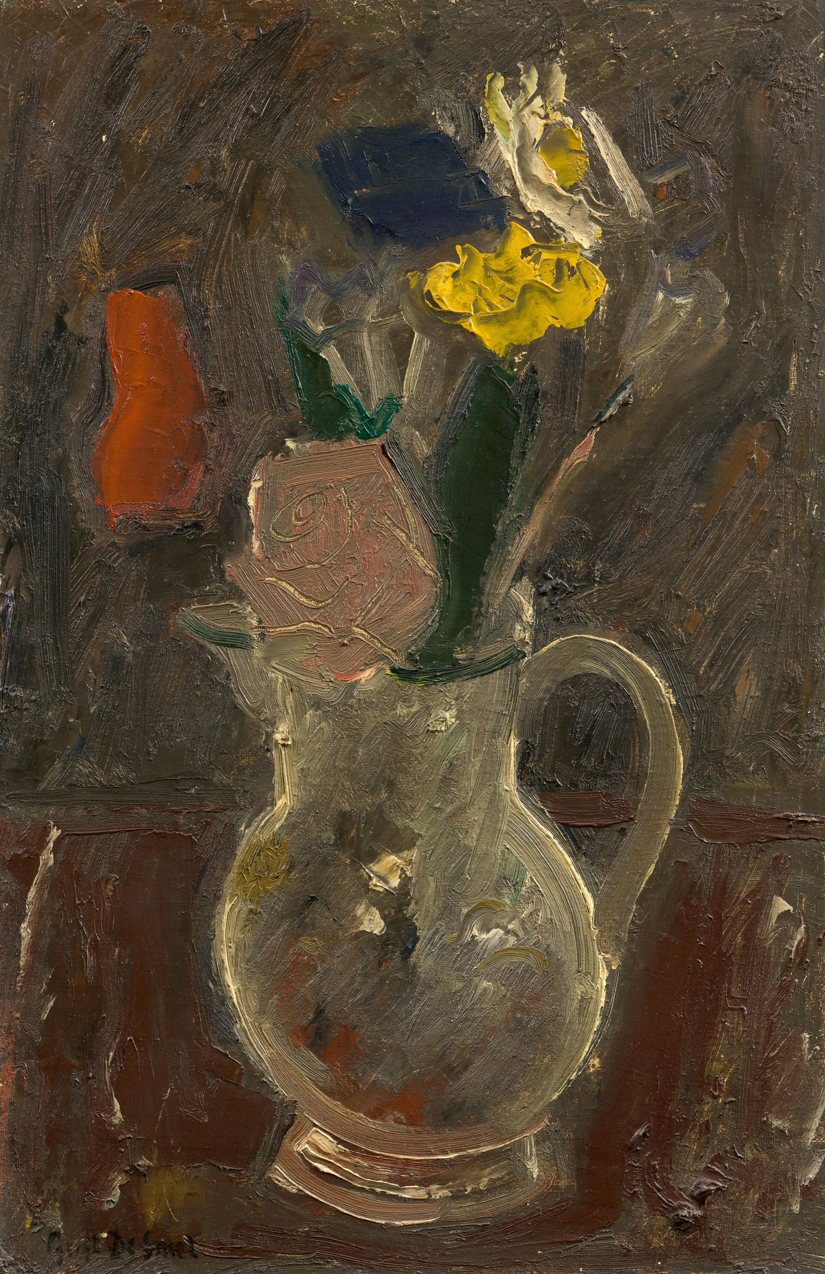 Gustave de Smet - Blumen in einem Krug - image-1