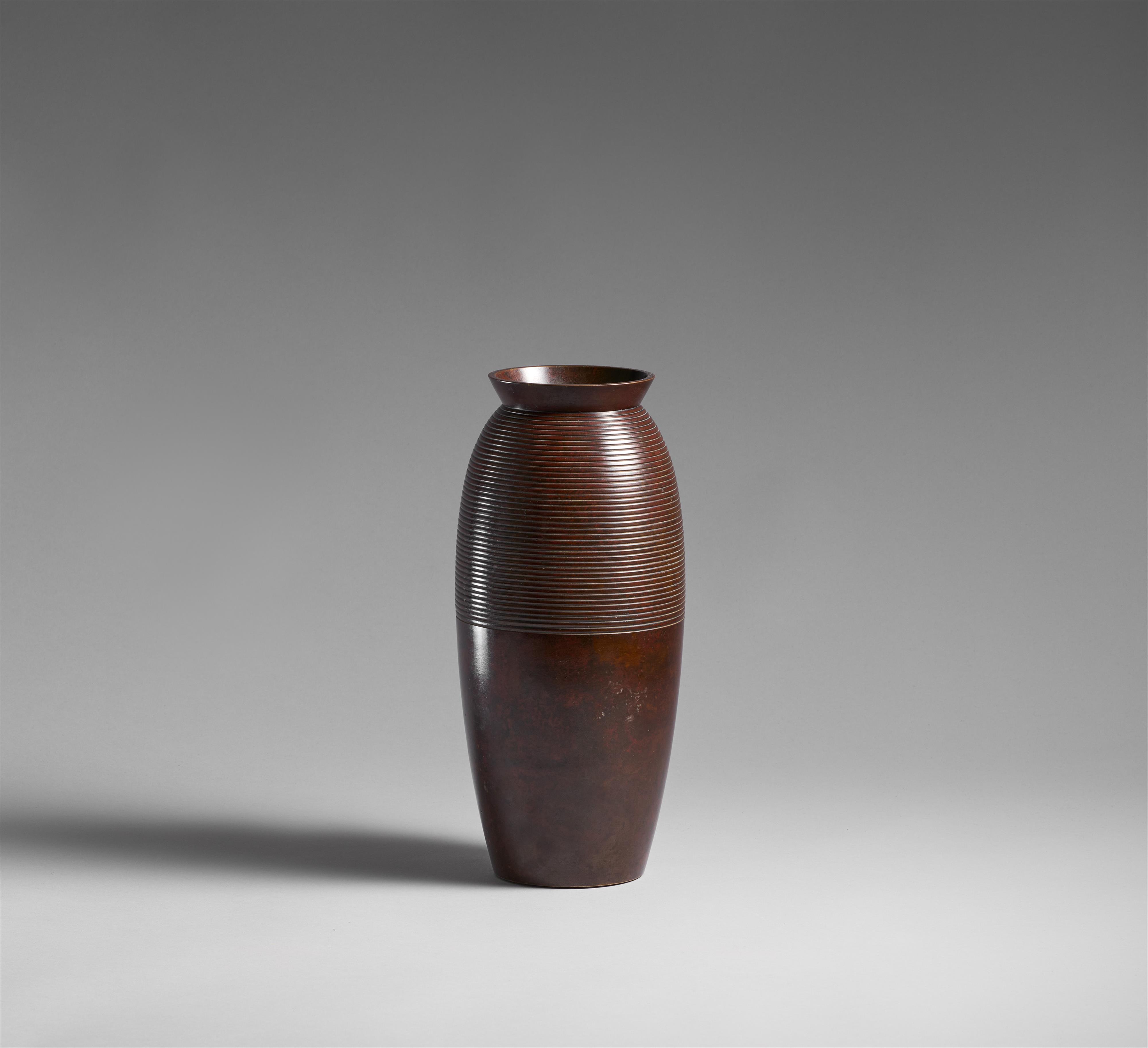 Große Vase. Bronze. Osaka. Ca. 1940-1960 - image-2