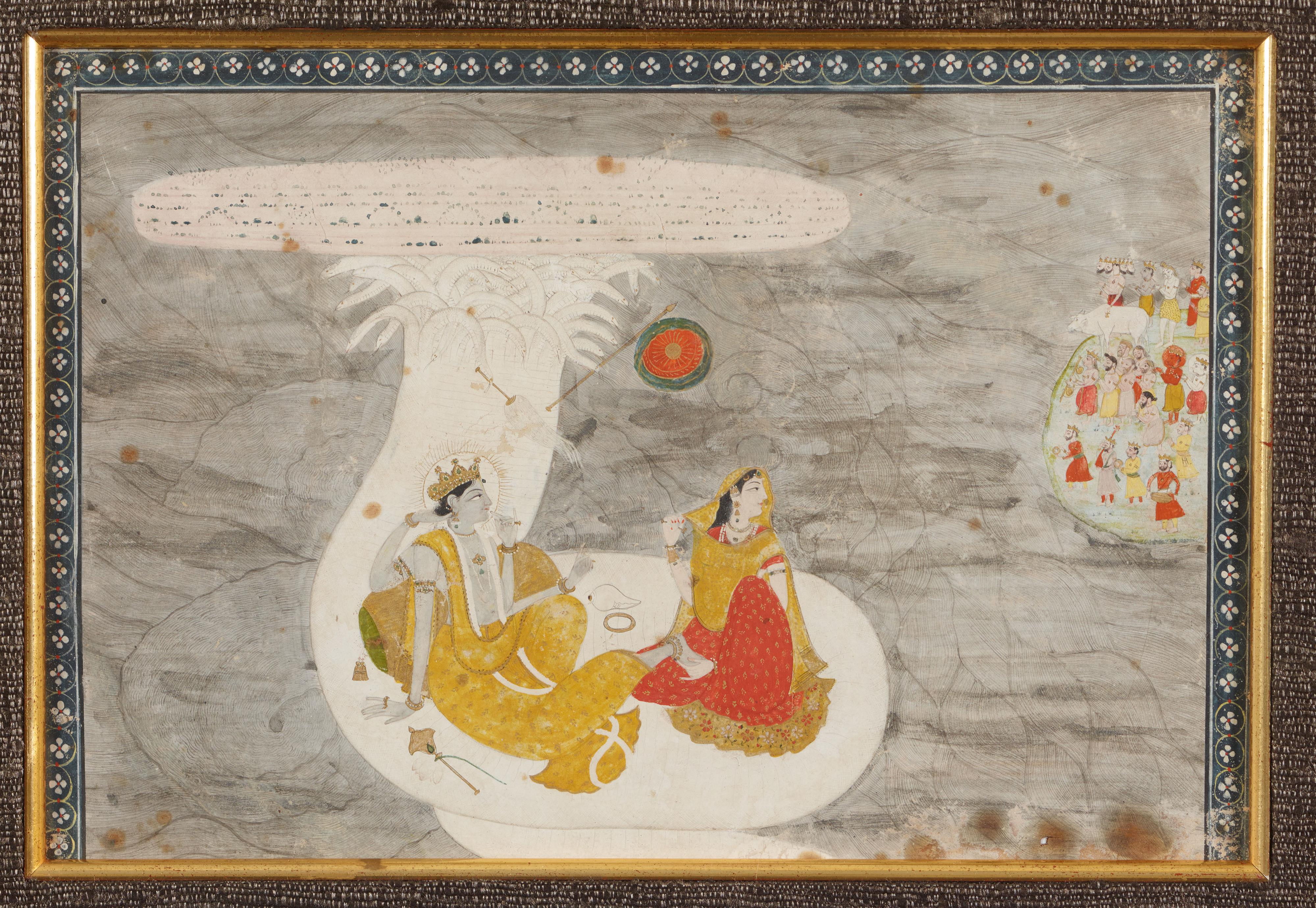 Anonymous Pahari painter. Northern India, Punjab Hills. Late 18th/early 19th century - image-2