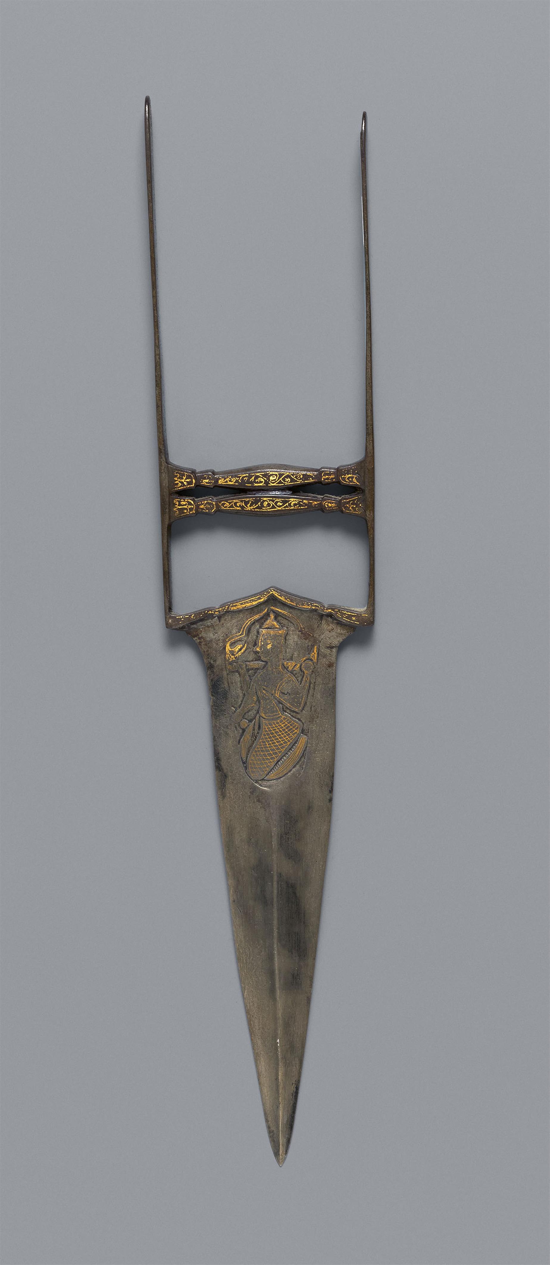 An Indian push dagger (katar). 18th/19th century - image-1