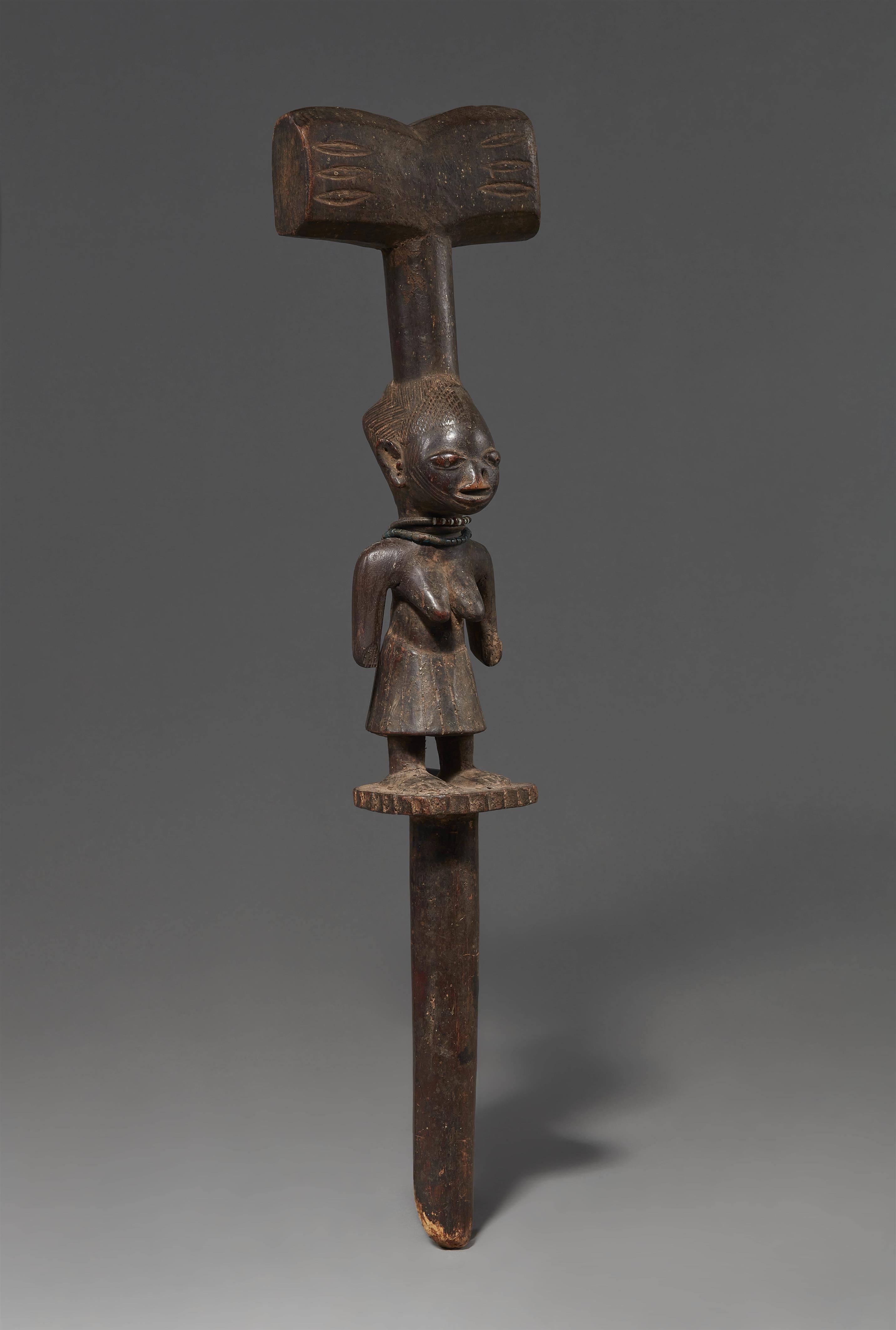 YORUBA SHANGO STAFF - image-1