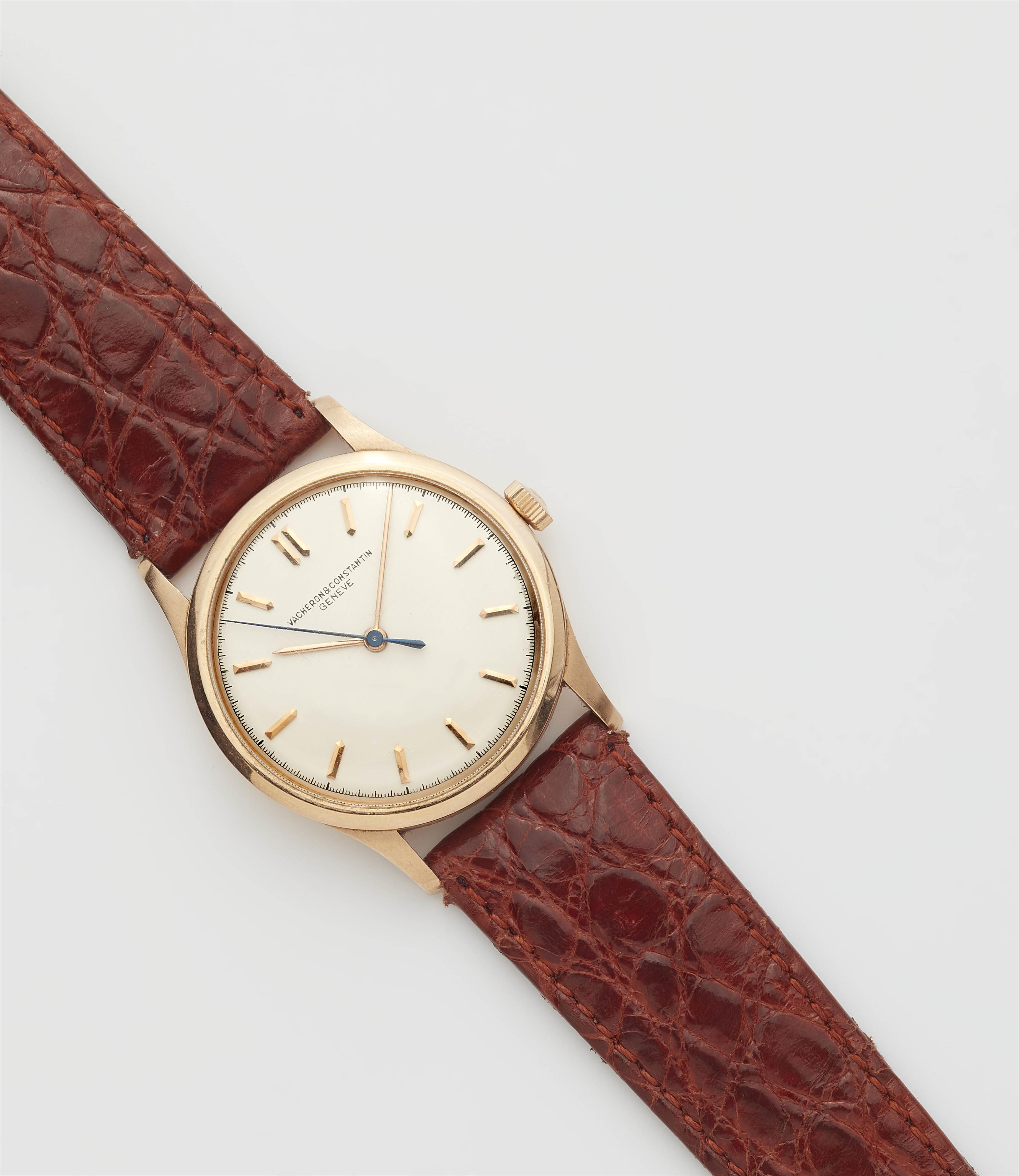 An 18k gold manual winding Vacheron Constantin gentleman's wristwatch. - image-2