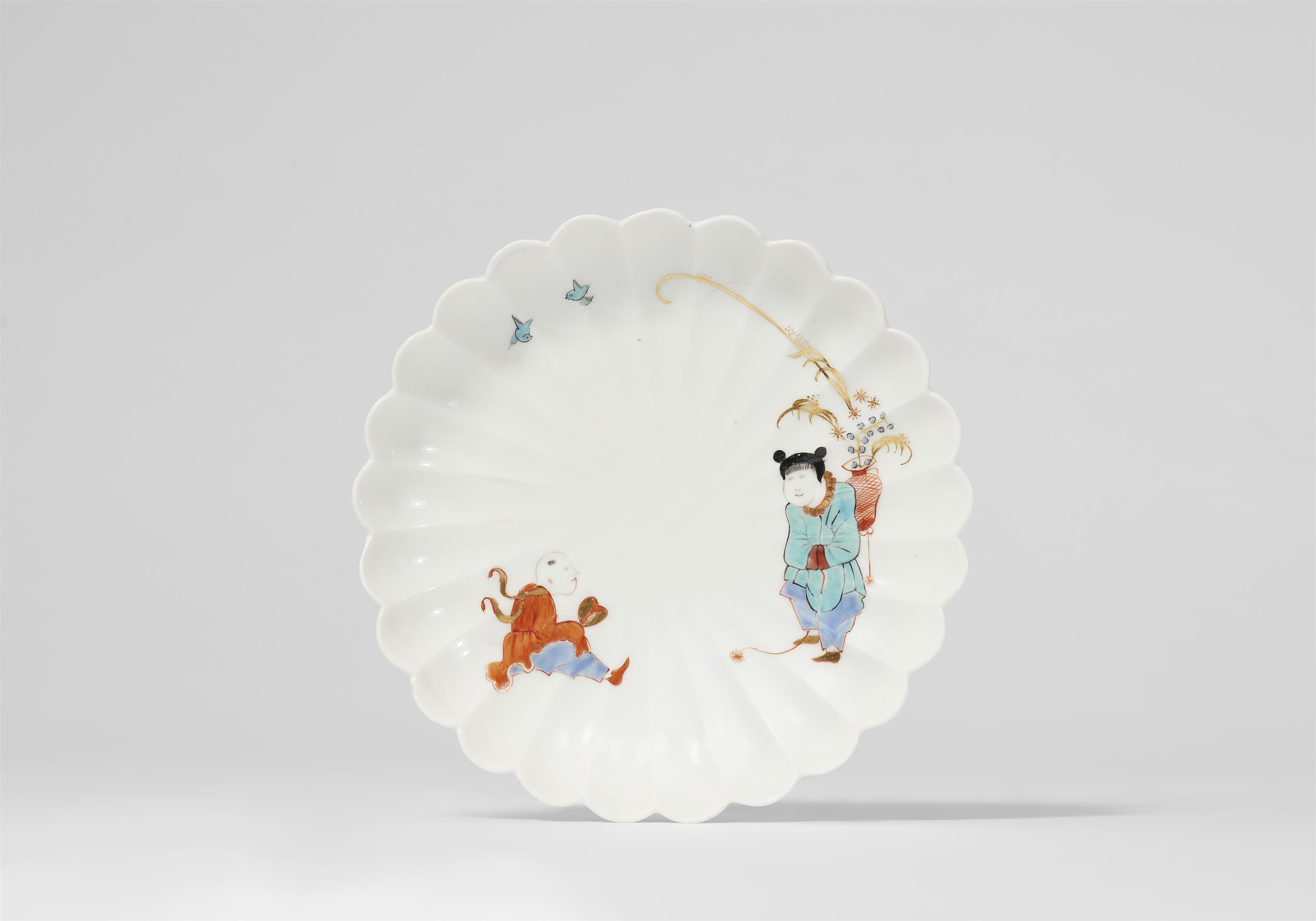 A rare Meissen porcelain beaker with Shiba-Onkō decor - image-2