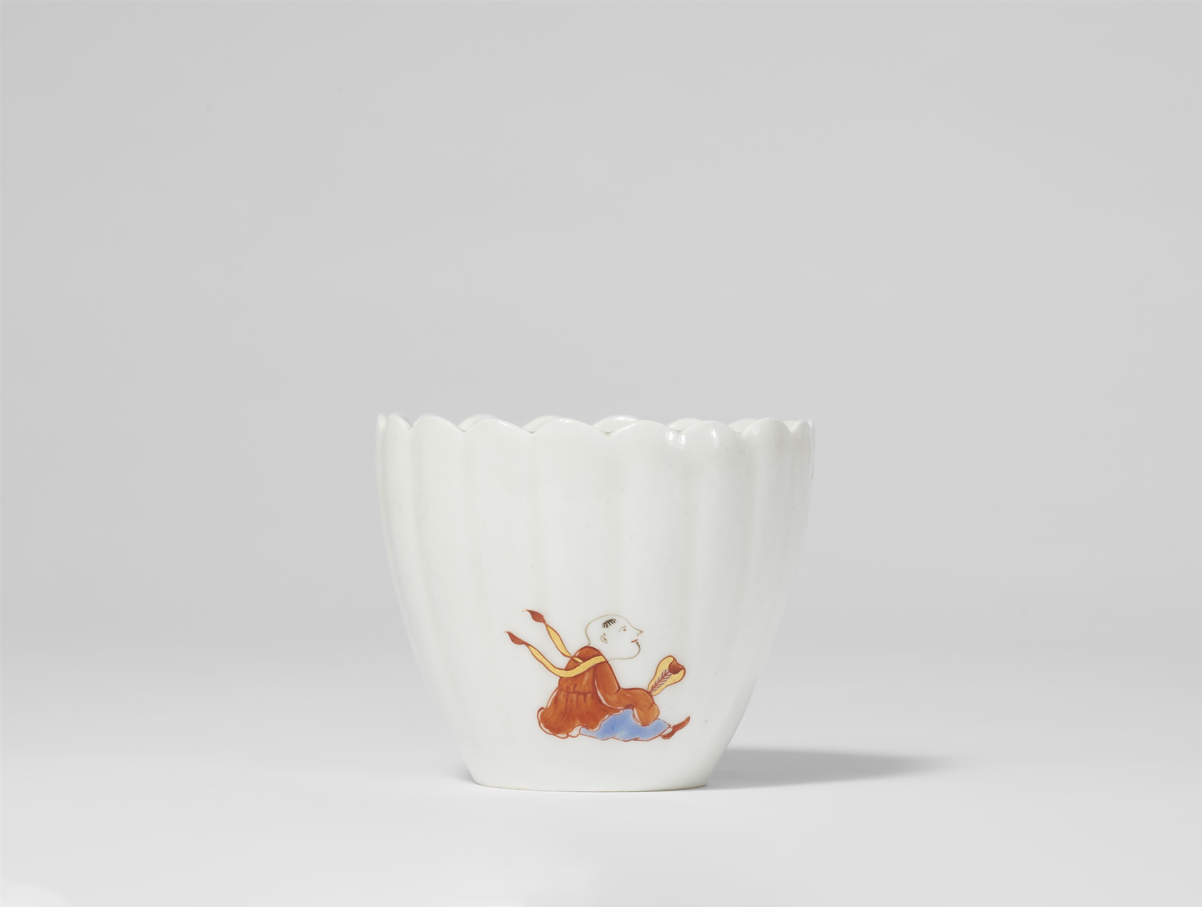 A rare Meissen porcelain beaker with Shiba-Onkō decor - image-4
