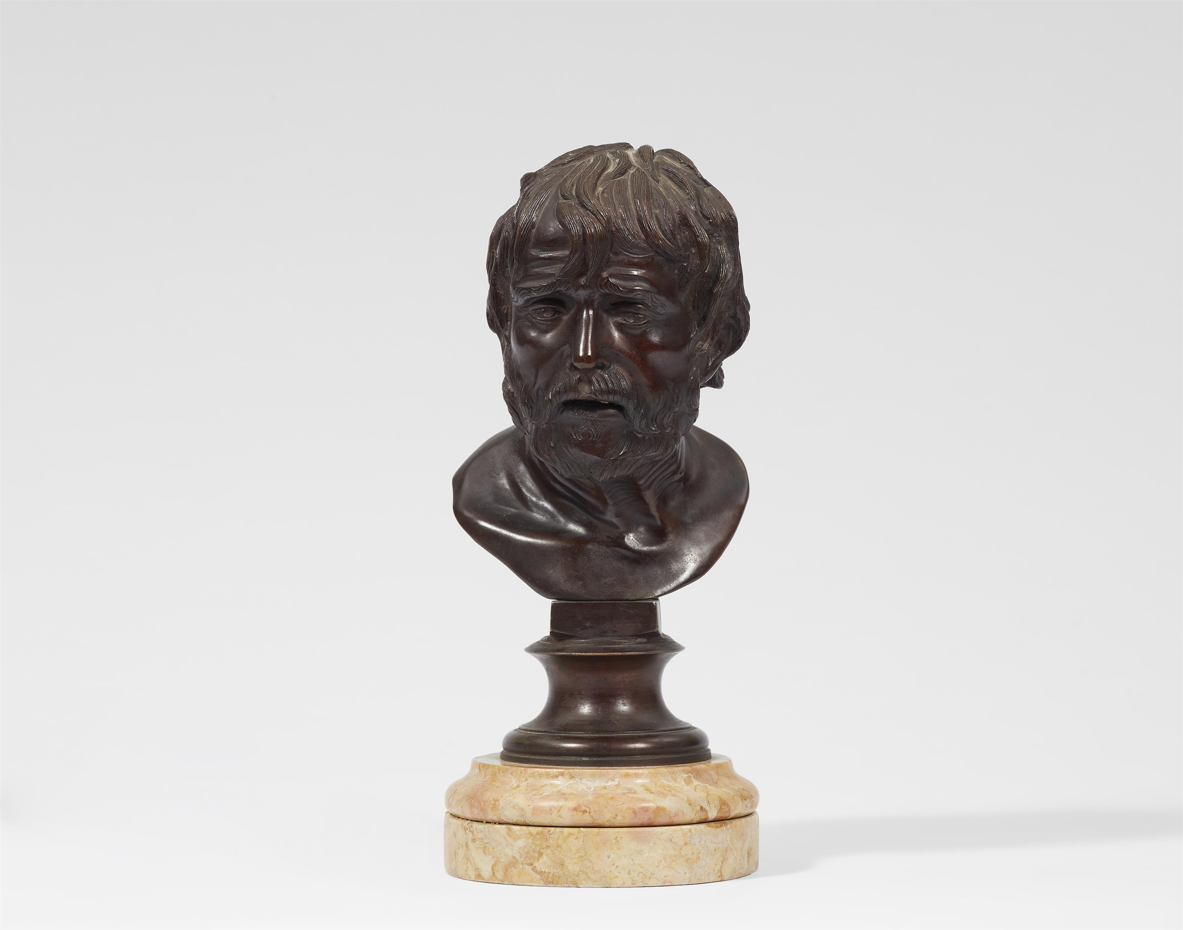 A bronze bust "Pseudo-Seneca" - image-1