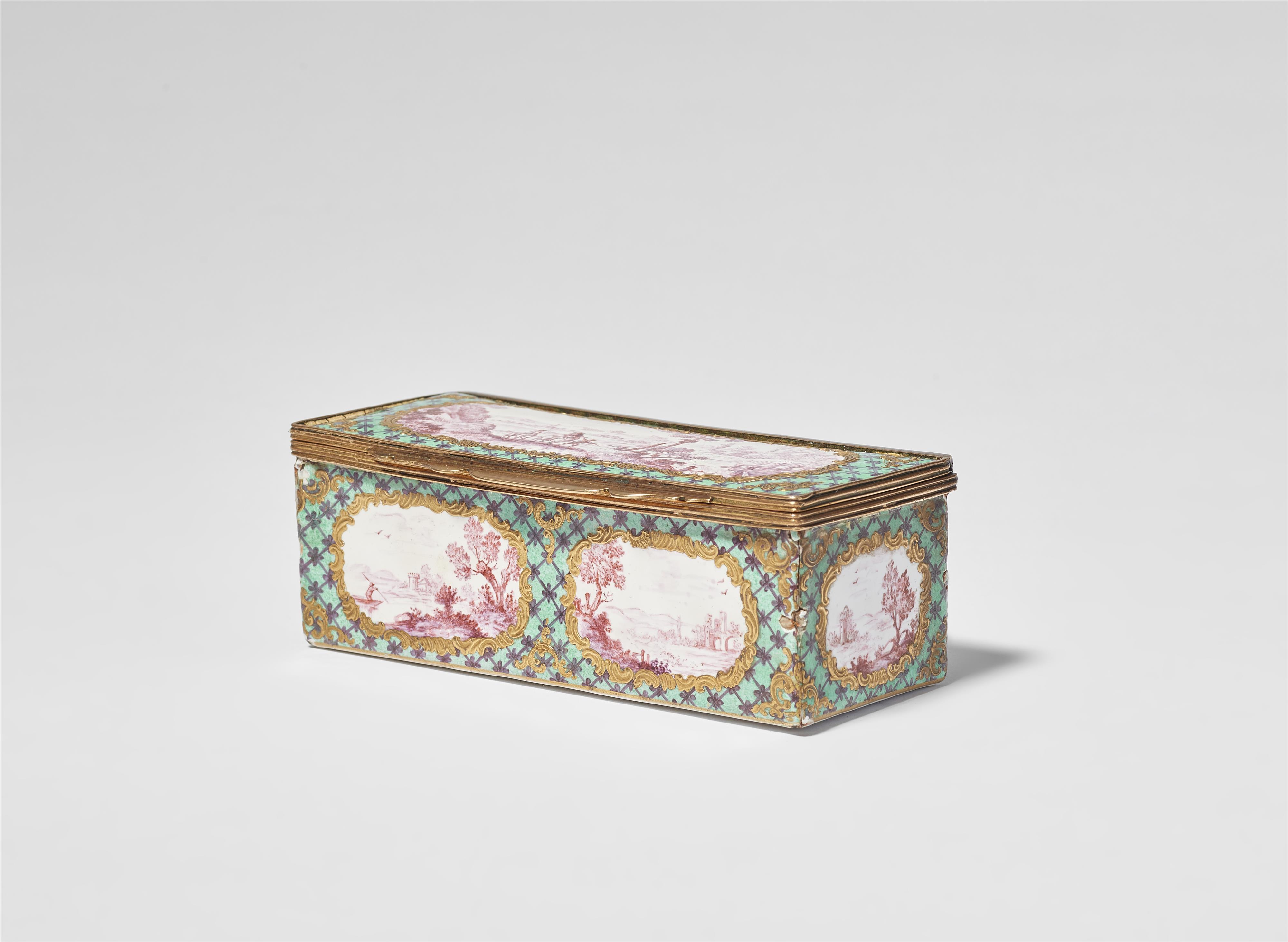 An English enamel snuff box - image-3