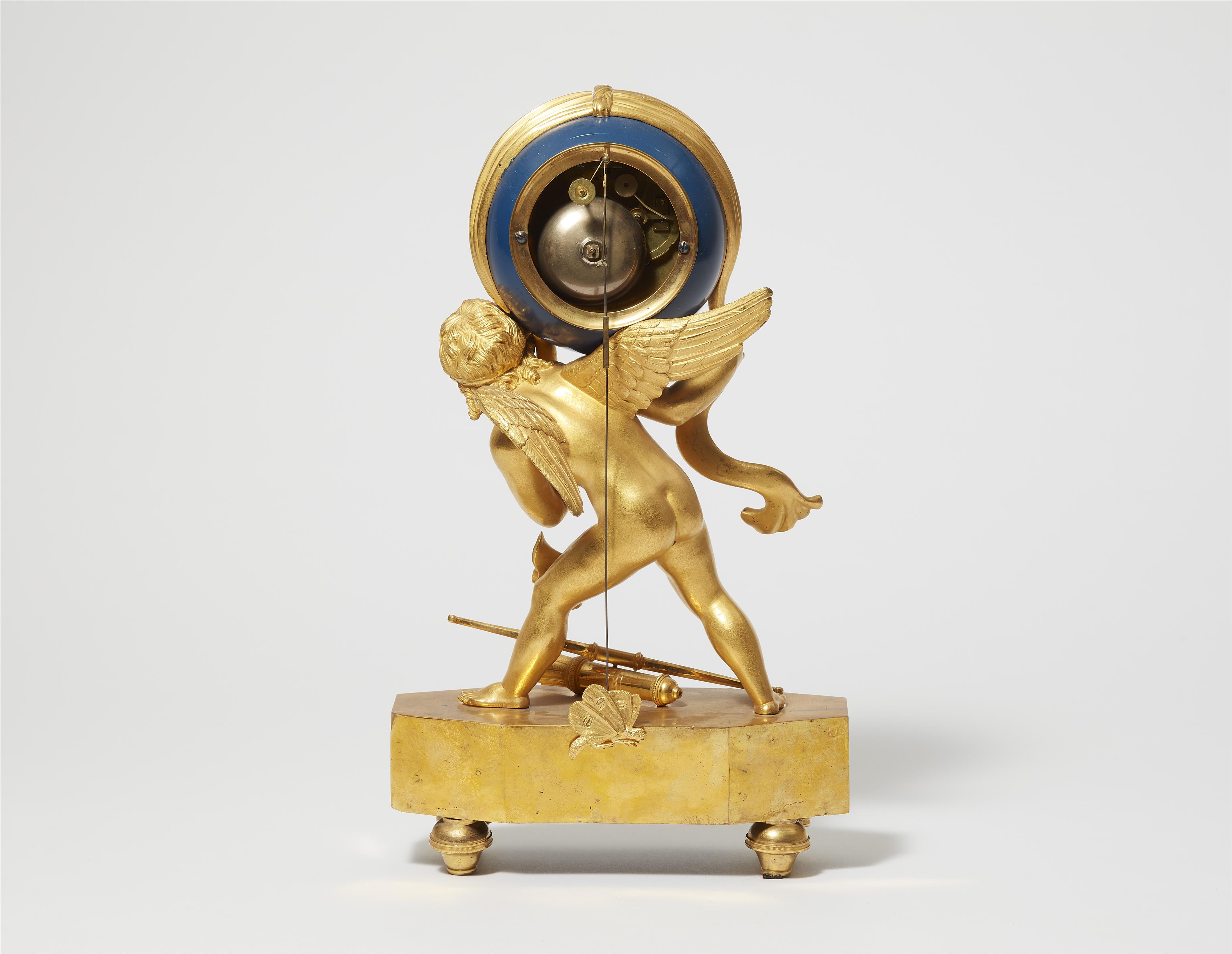 A romantic Parisian ormolu pendulum clock - image-2