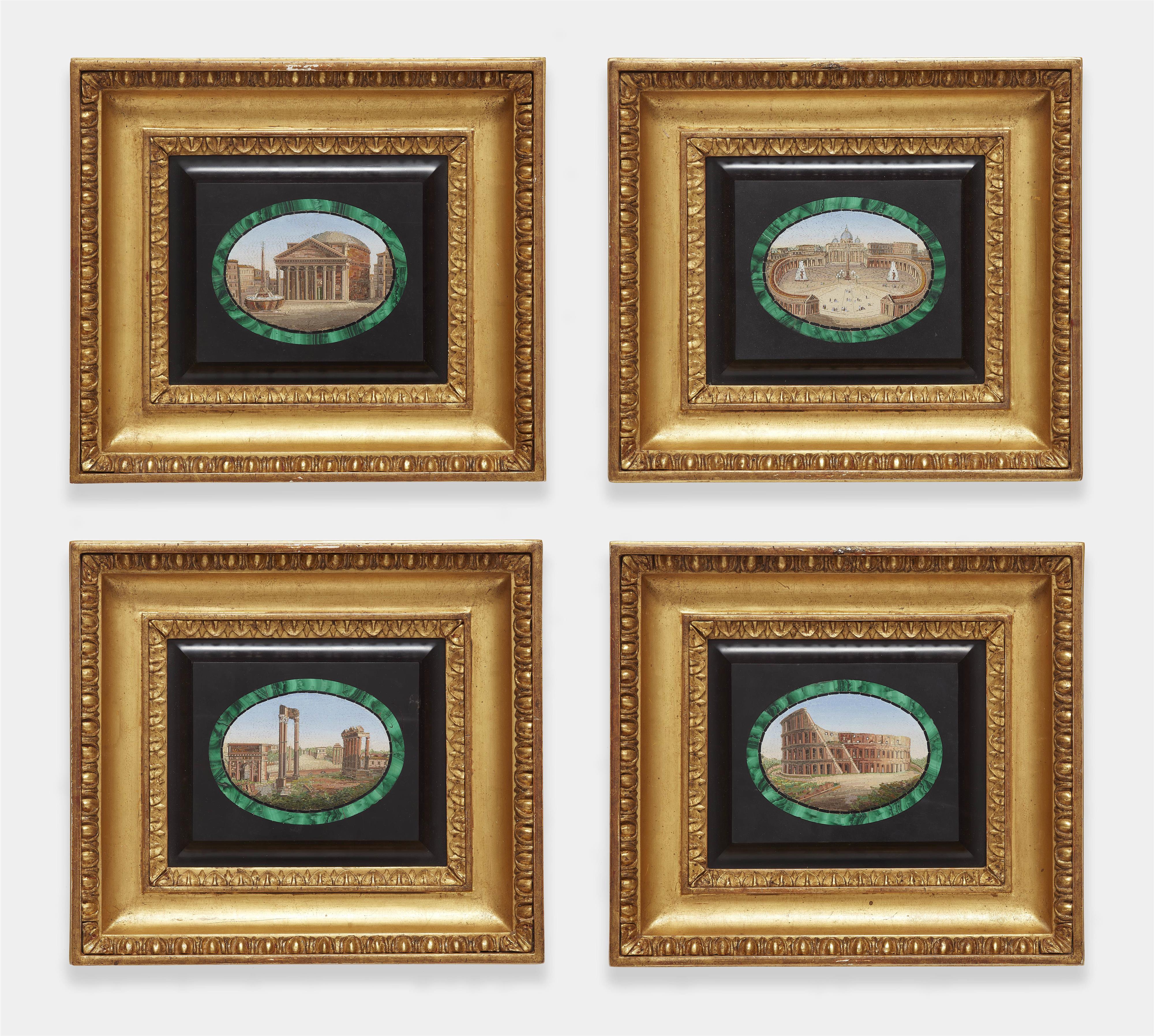 Four micromosaic views of Rome - image-1