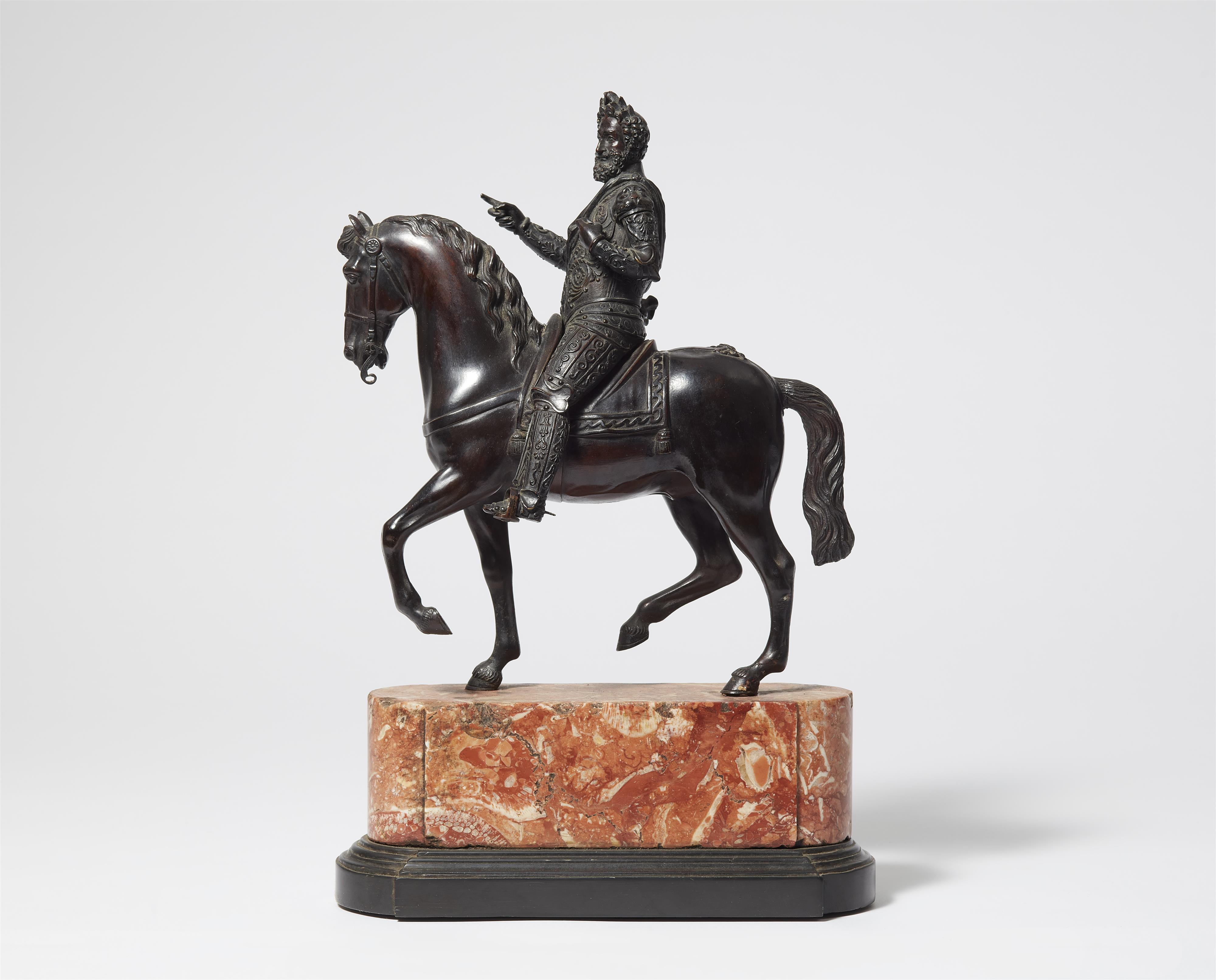 An equestrian statue of Henry IV - image-1