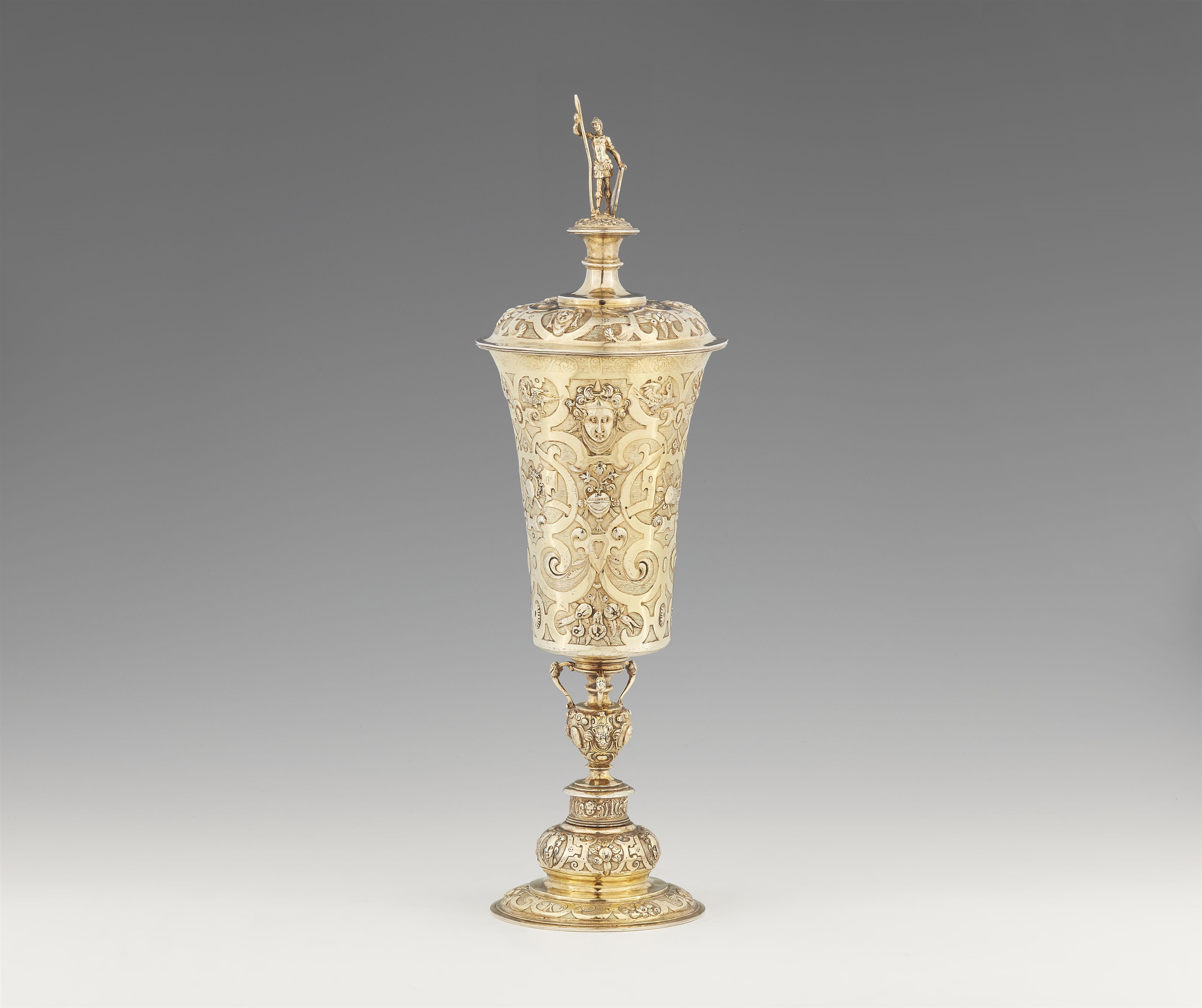 A museum-quality Nuremberg silver gilt goblet - image-4