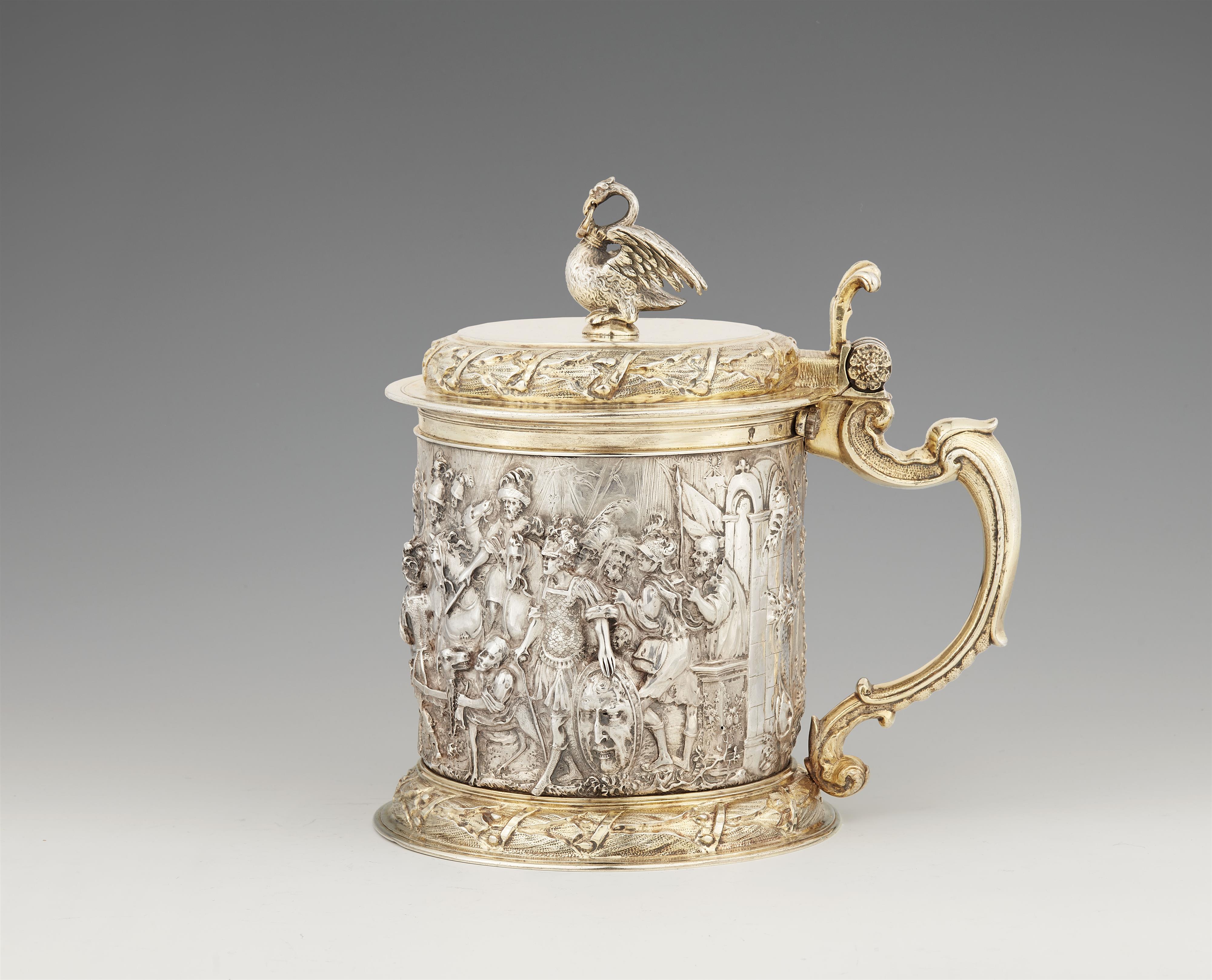 A museum quality Gdansk silver tankard - image-1