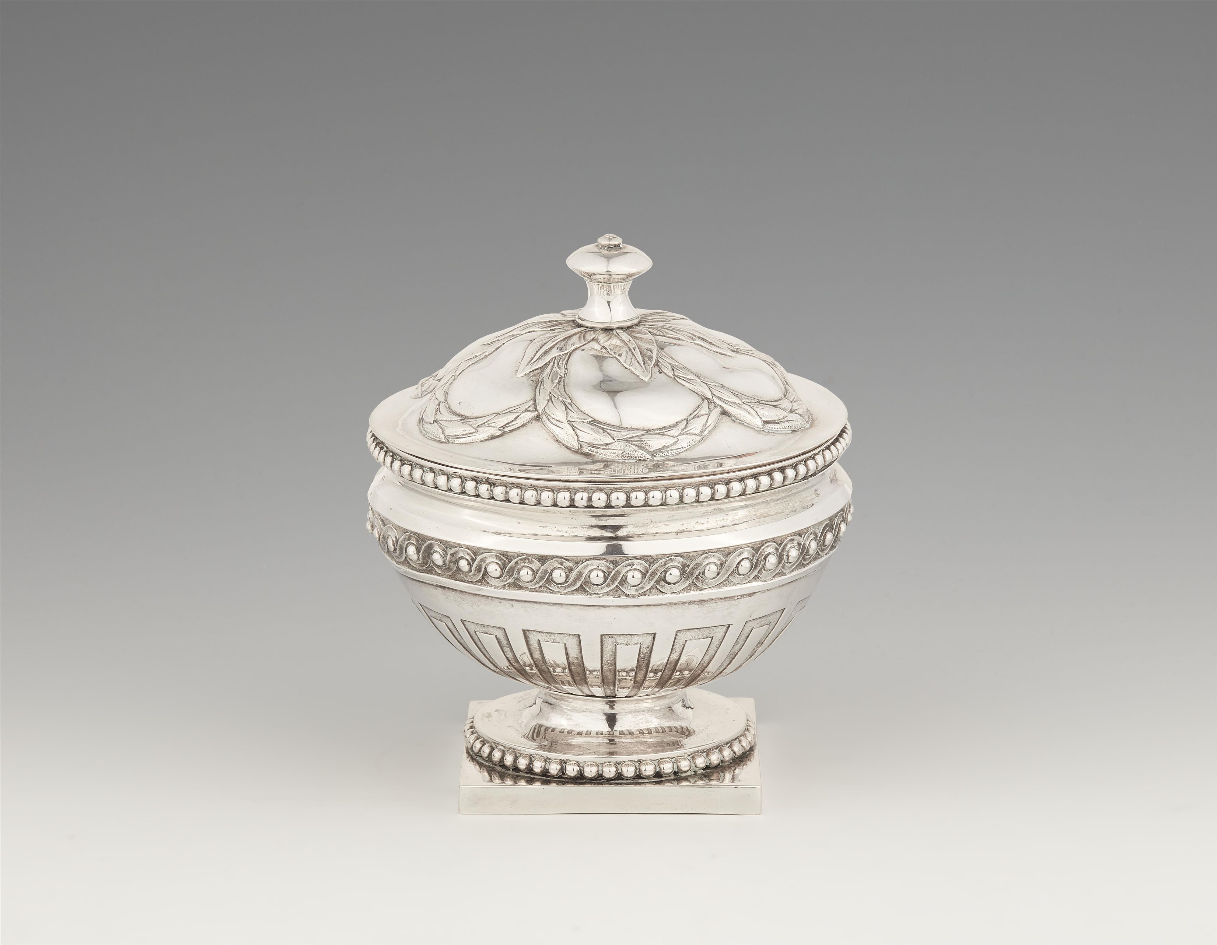 A Neoclassical Dresden silver box - image-1