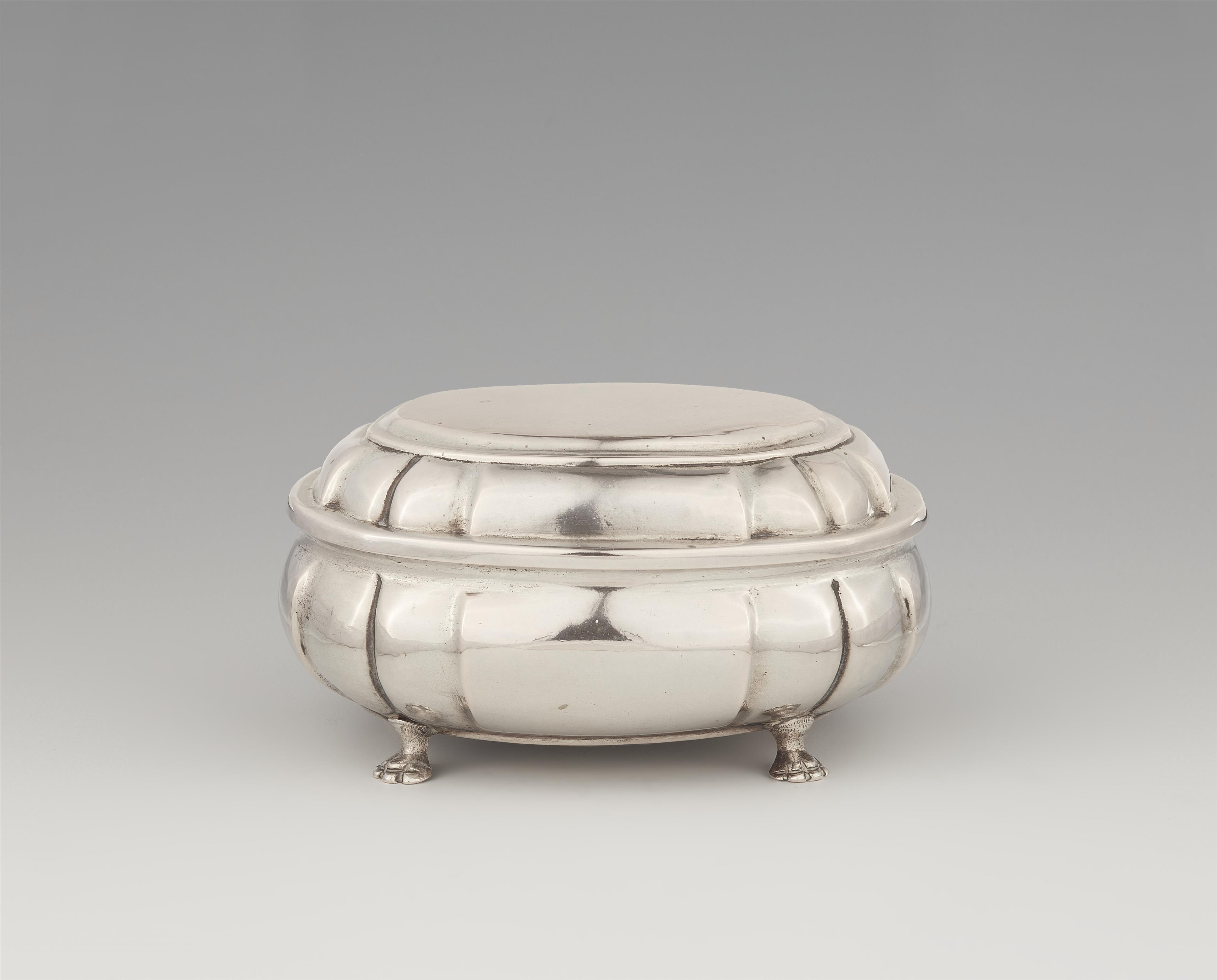 A rare Herford silver sugar box - image-1