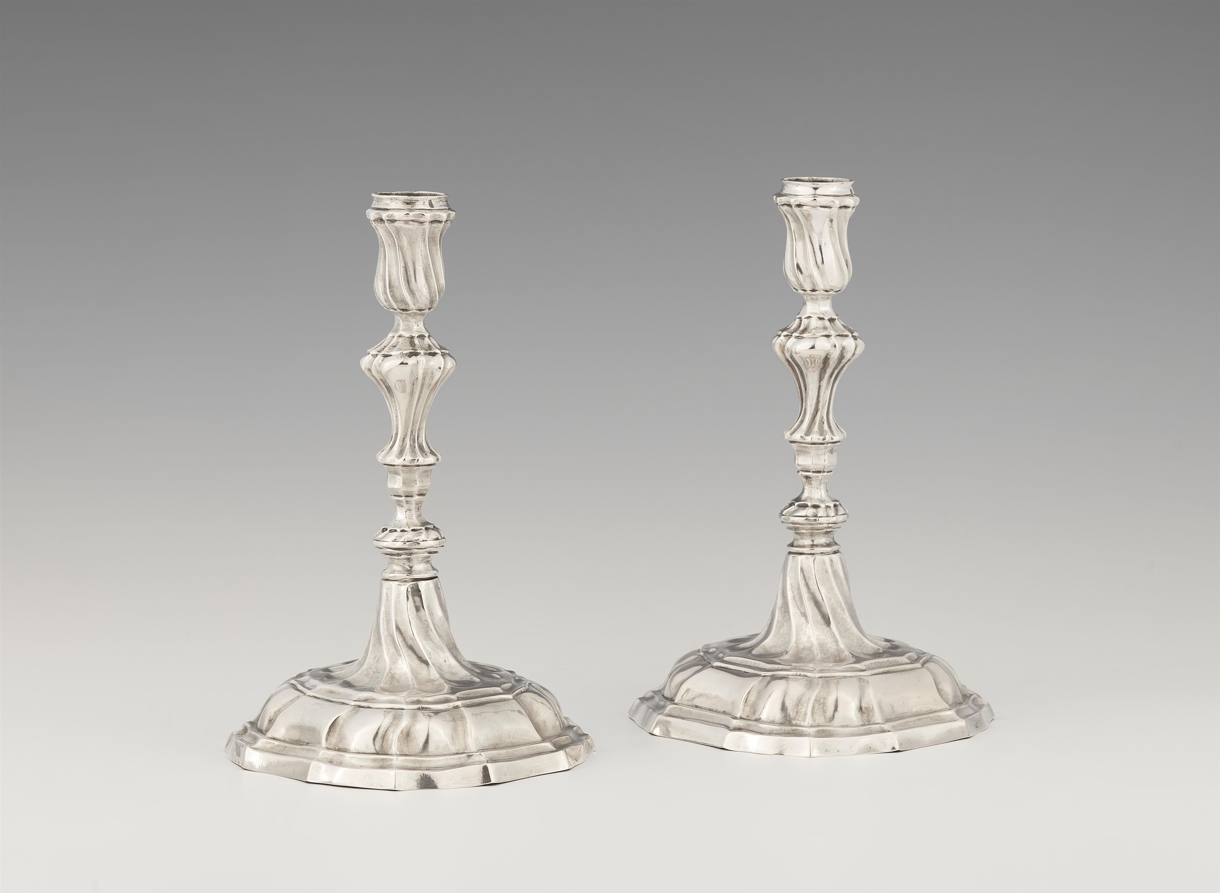 A pair of Kempen silver candlesticks - image-1