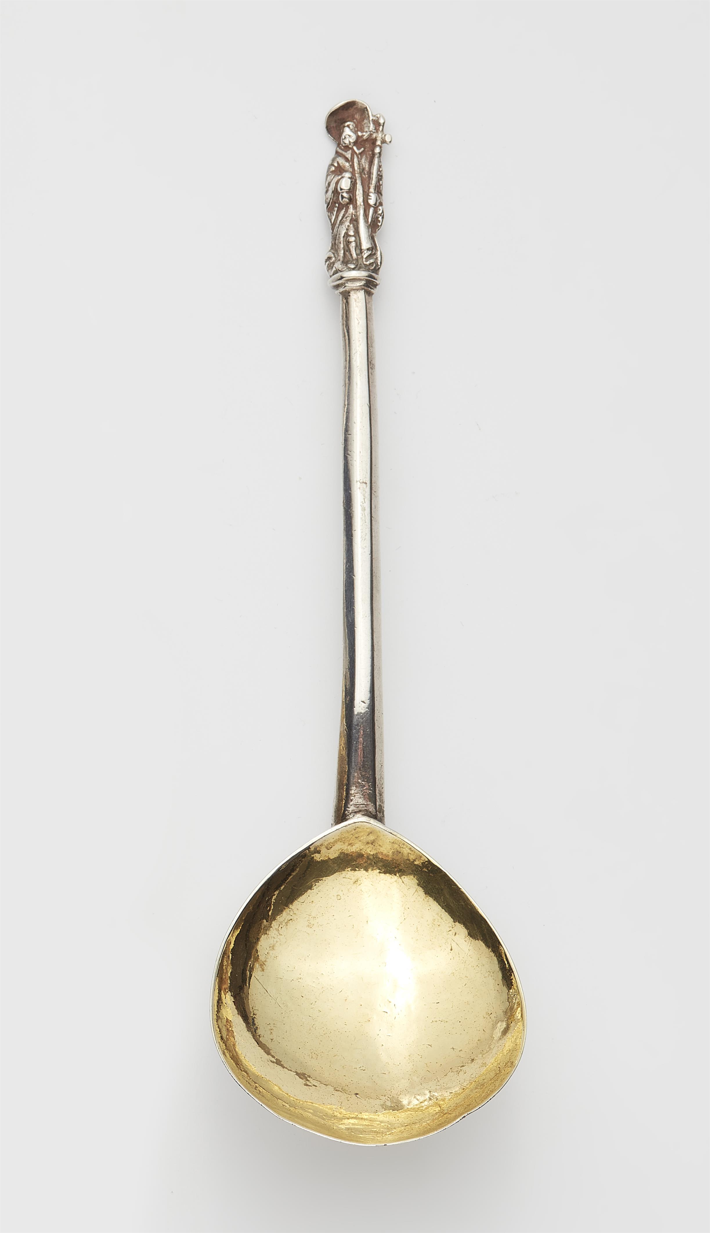 A Zurich parcel gilt silver apostle spoon - image-1